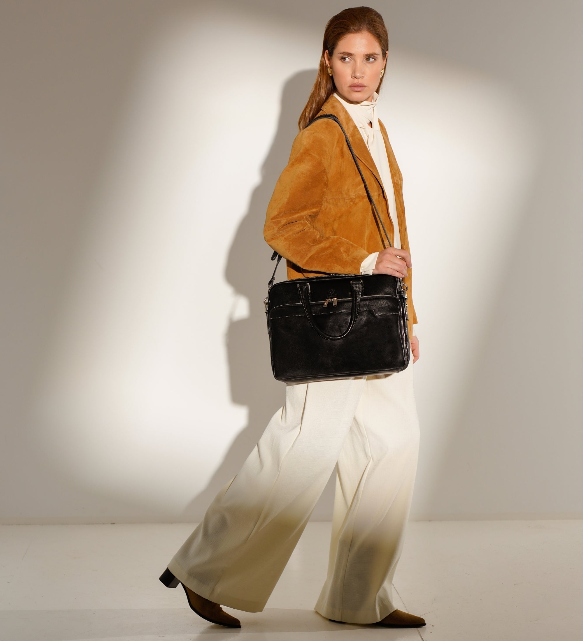 Bolso para portátil/maletín de cuero para mujer: Orlando