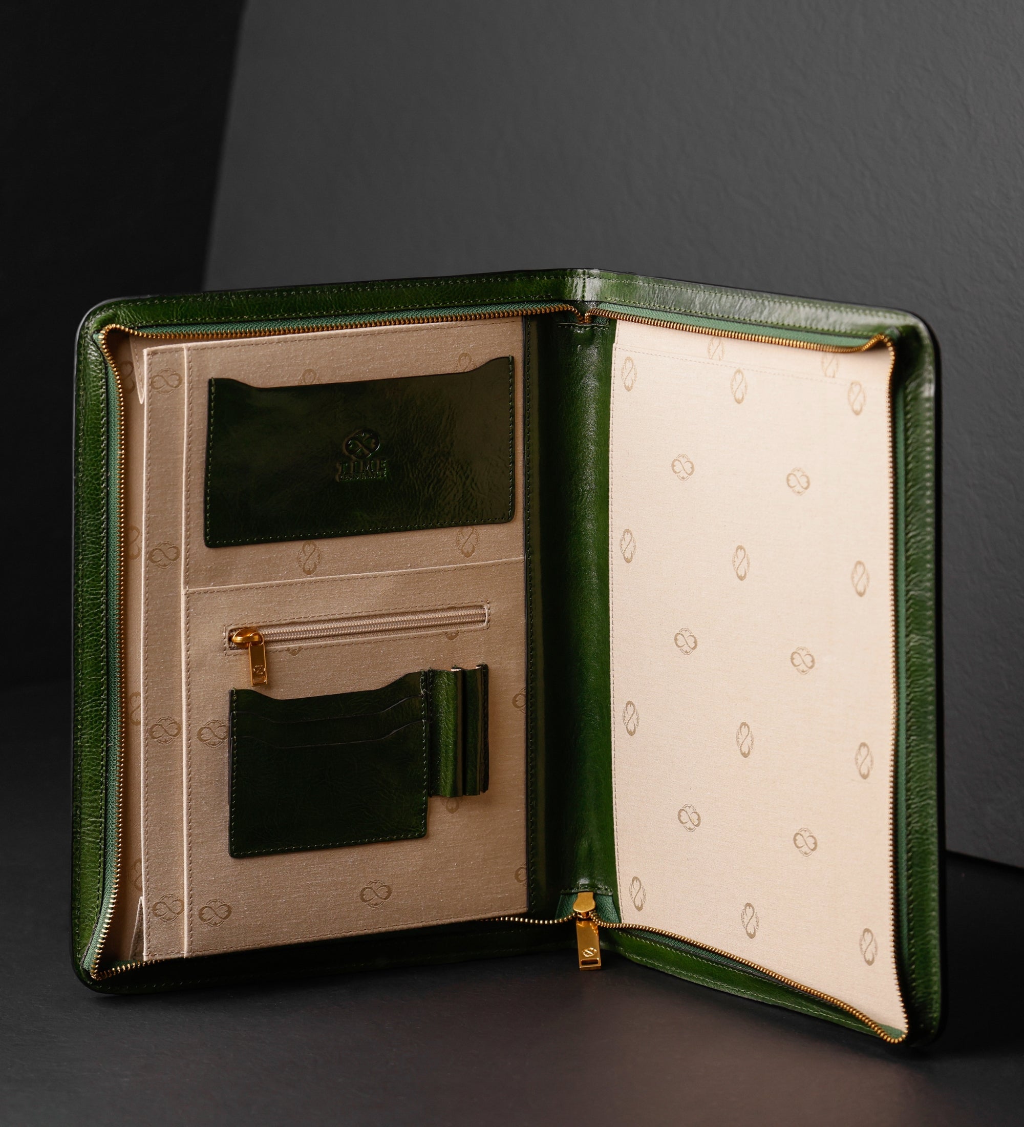 Organizador portadocumentos A4 de cuero para mujer: Candide