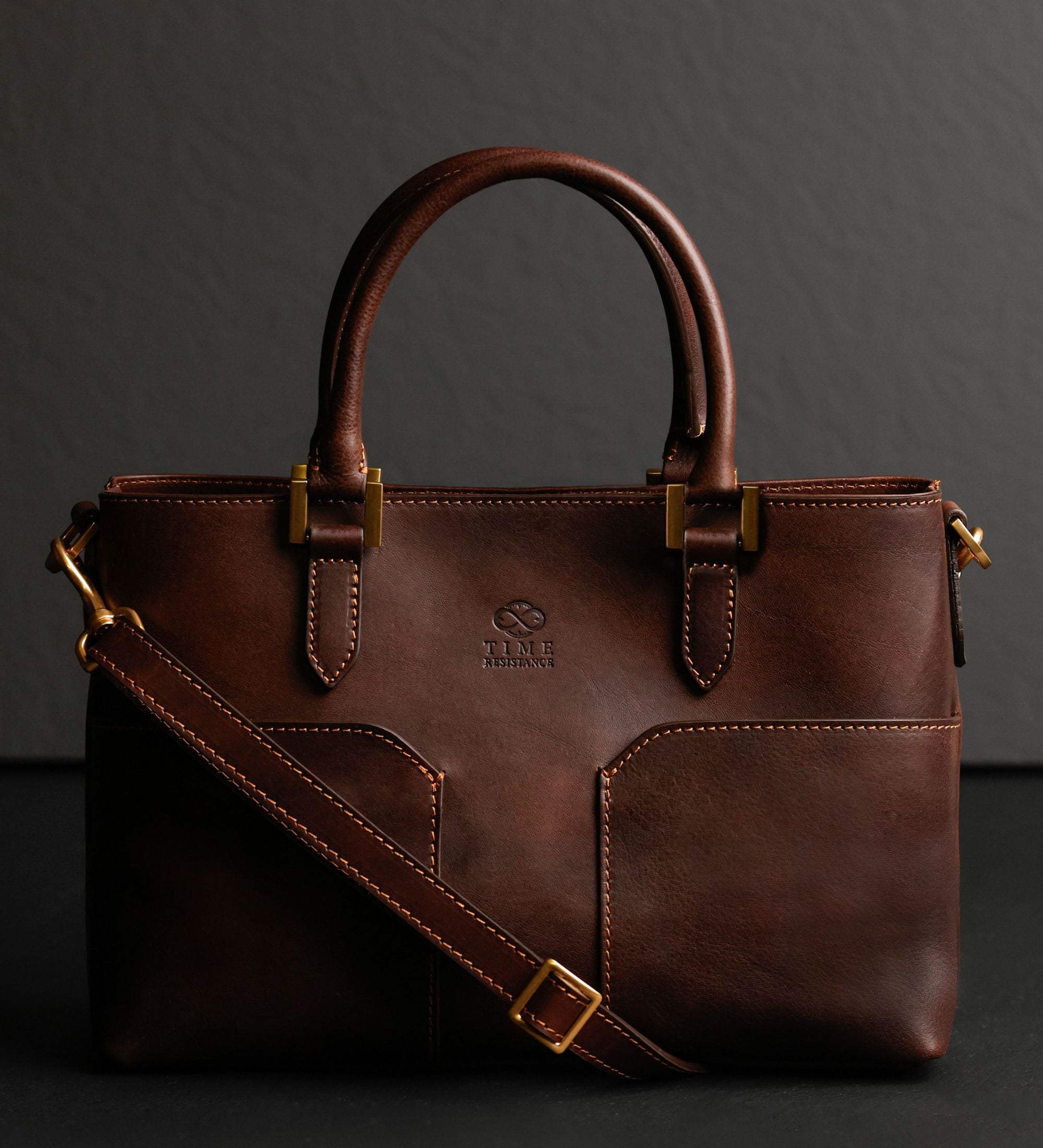 Bolso de hombro/bolso de mano de cuero para mujer: Camilla