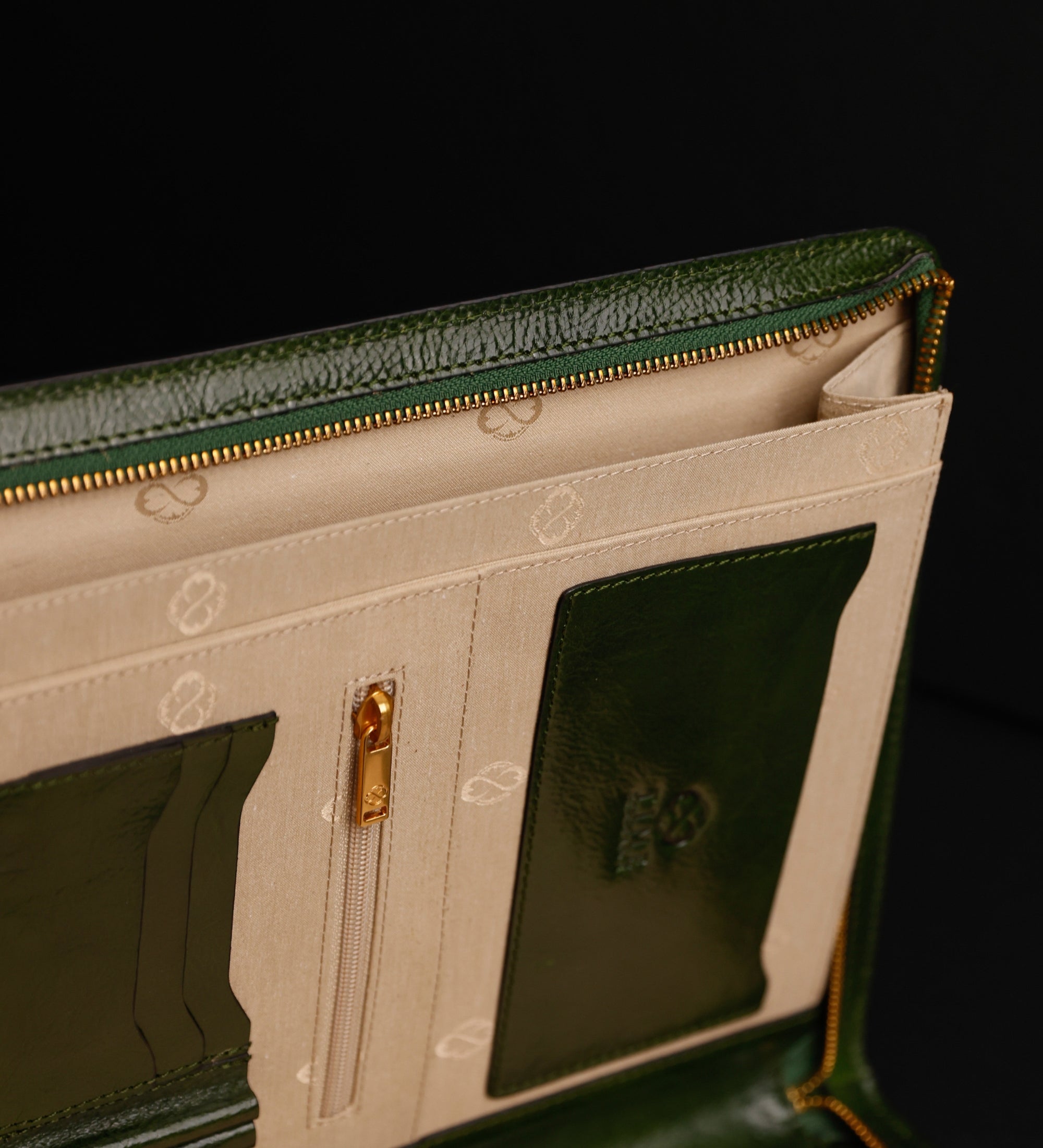 Organizador portadocumentos A4 de cuero para mujer: Candide