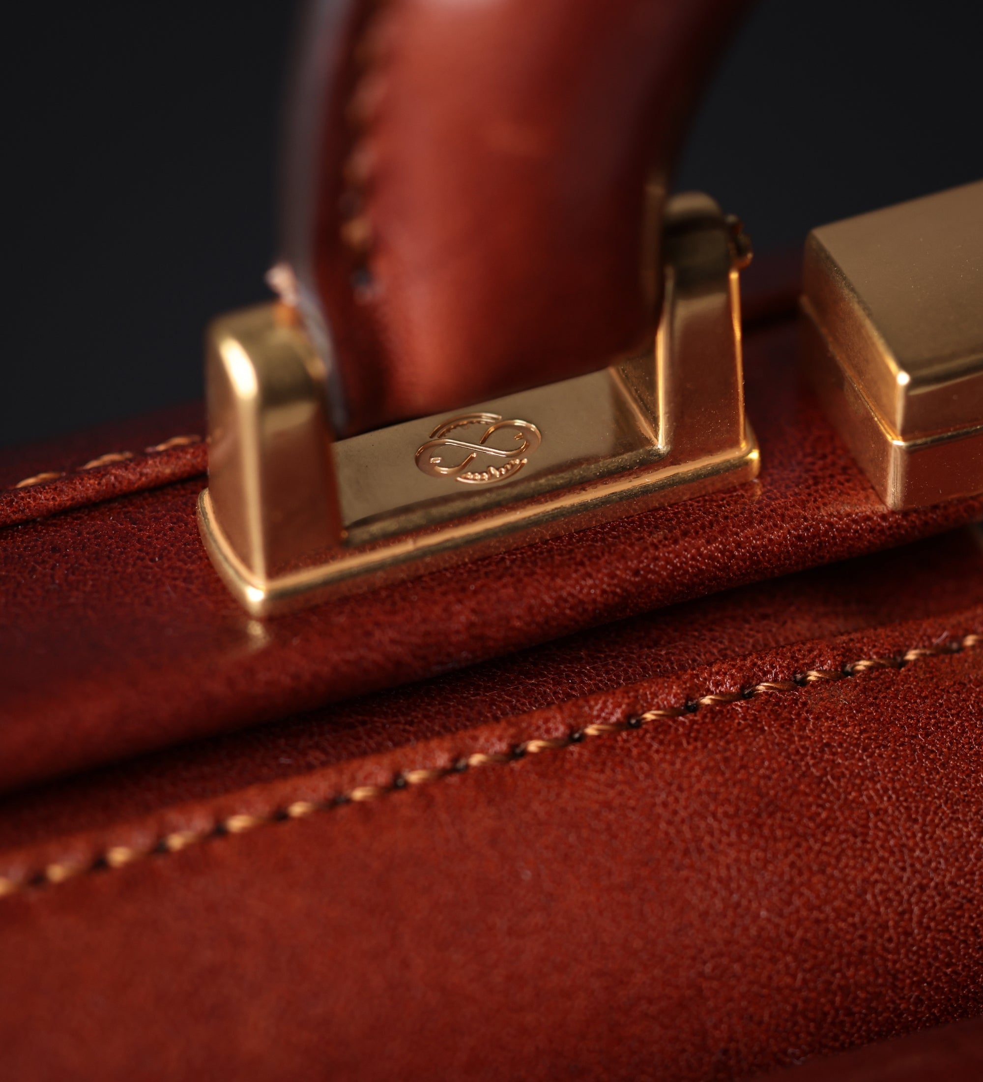 Bolso de médico de cuero italiano grande: The Master and Margarita