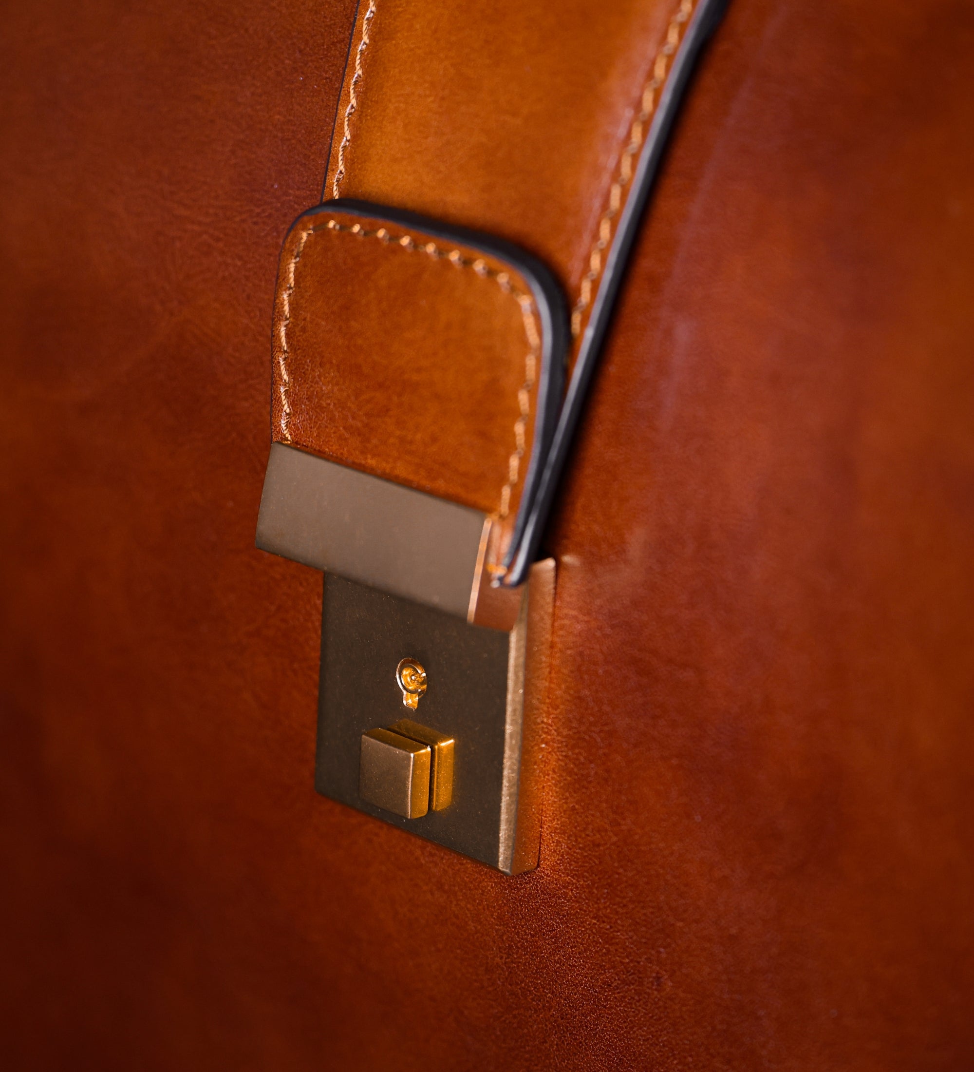 Maletín de cuero grande: The Firm