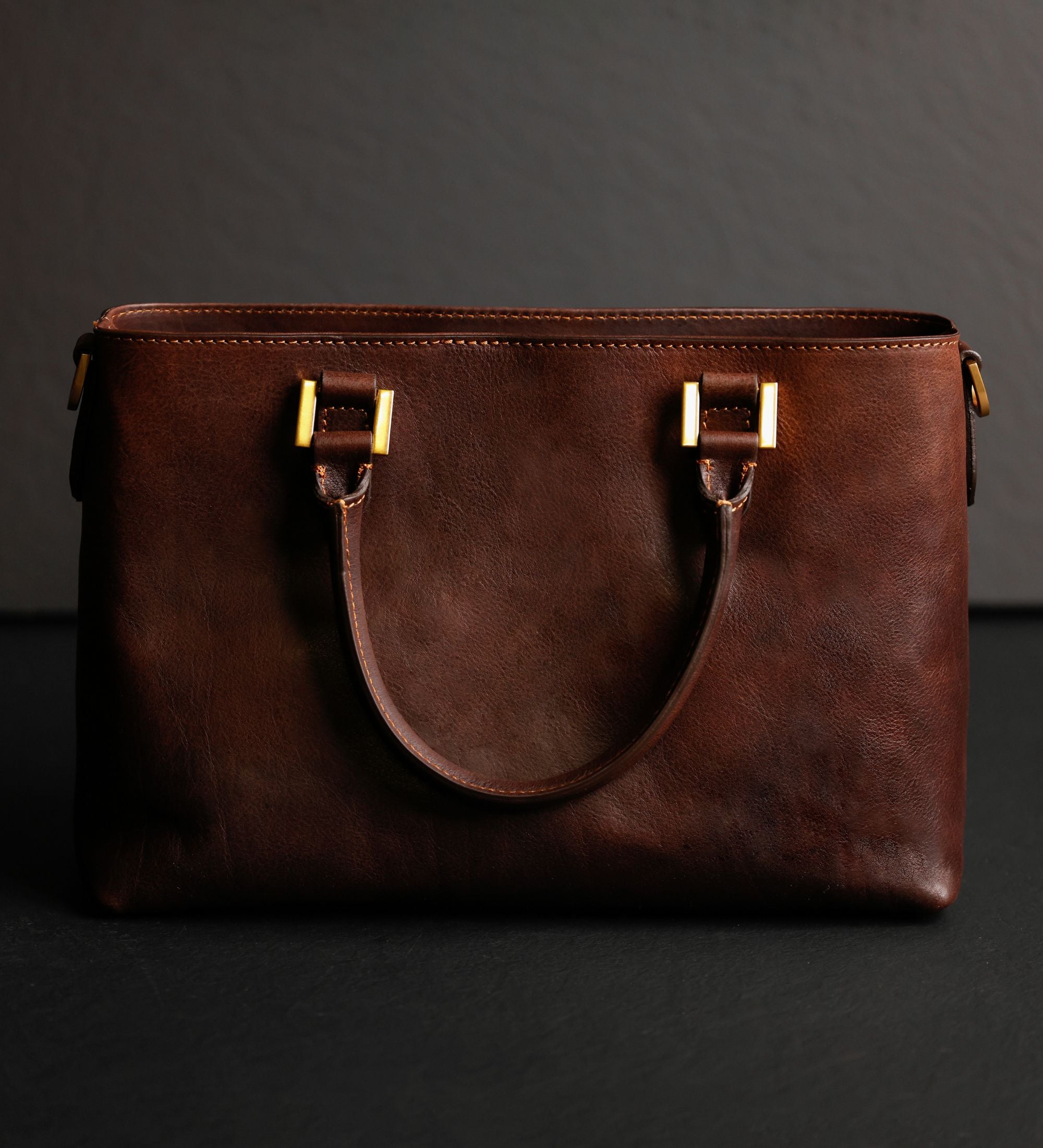 Bolso de hombro/bolso de mano de cuero para mujer: Camilla