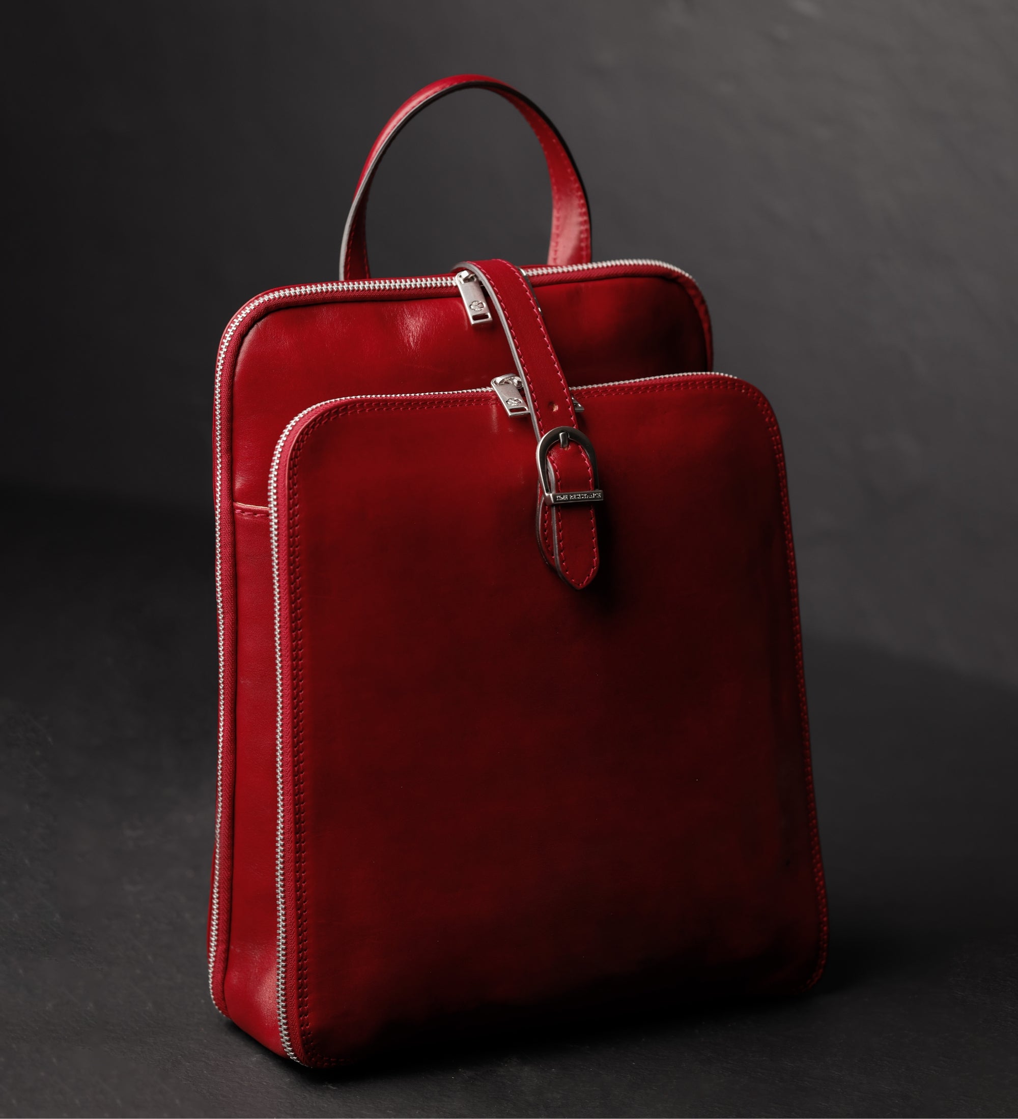 Bolso de hombro/mochila de cuero convertible para mujer: Clarissa