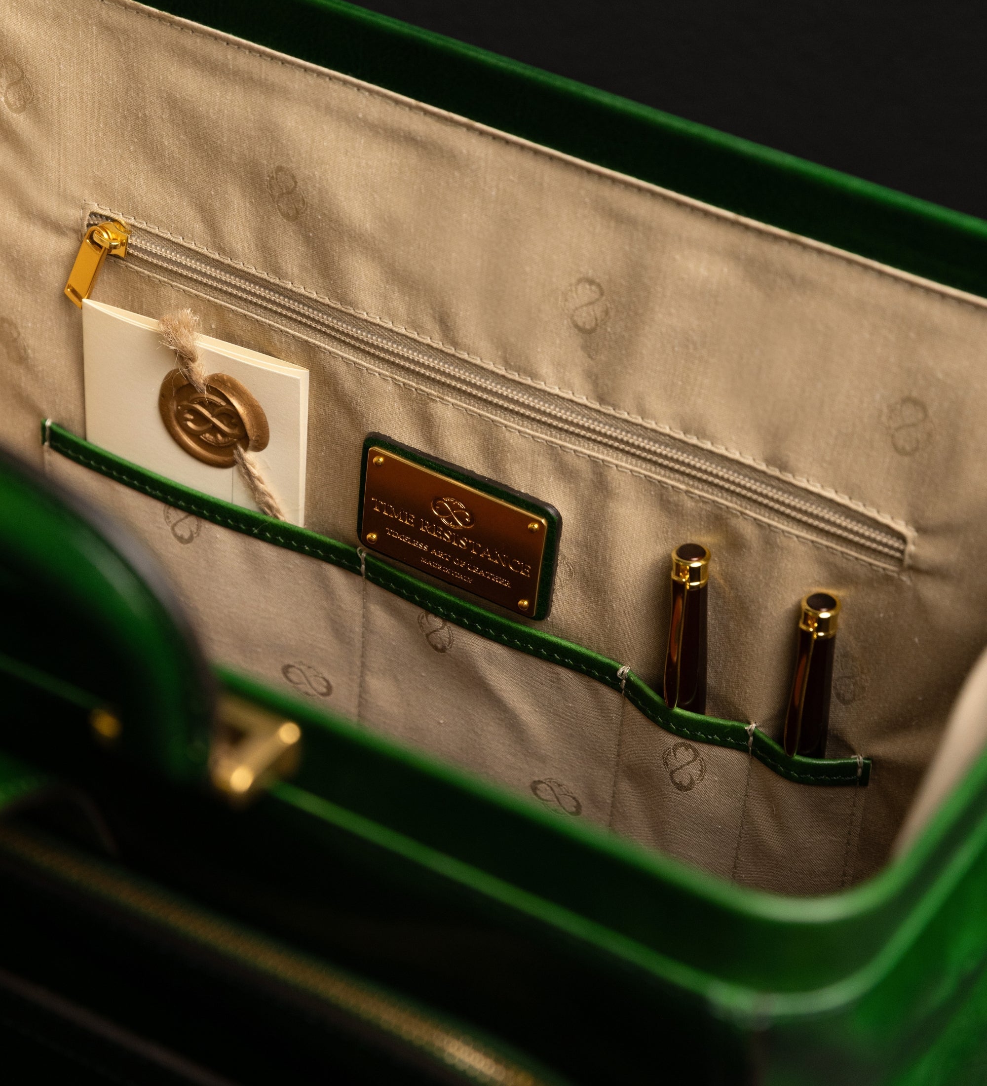 Bolso de médico de cuero grande para mujer: Mrs Dalloway