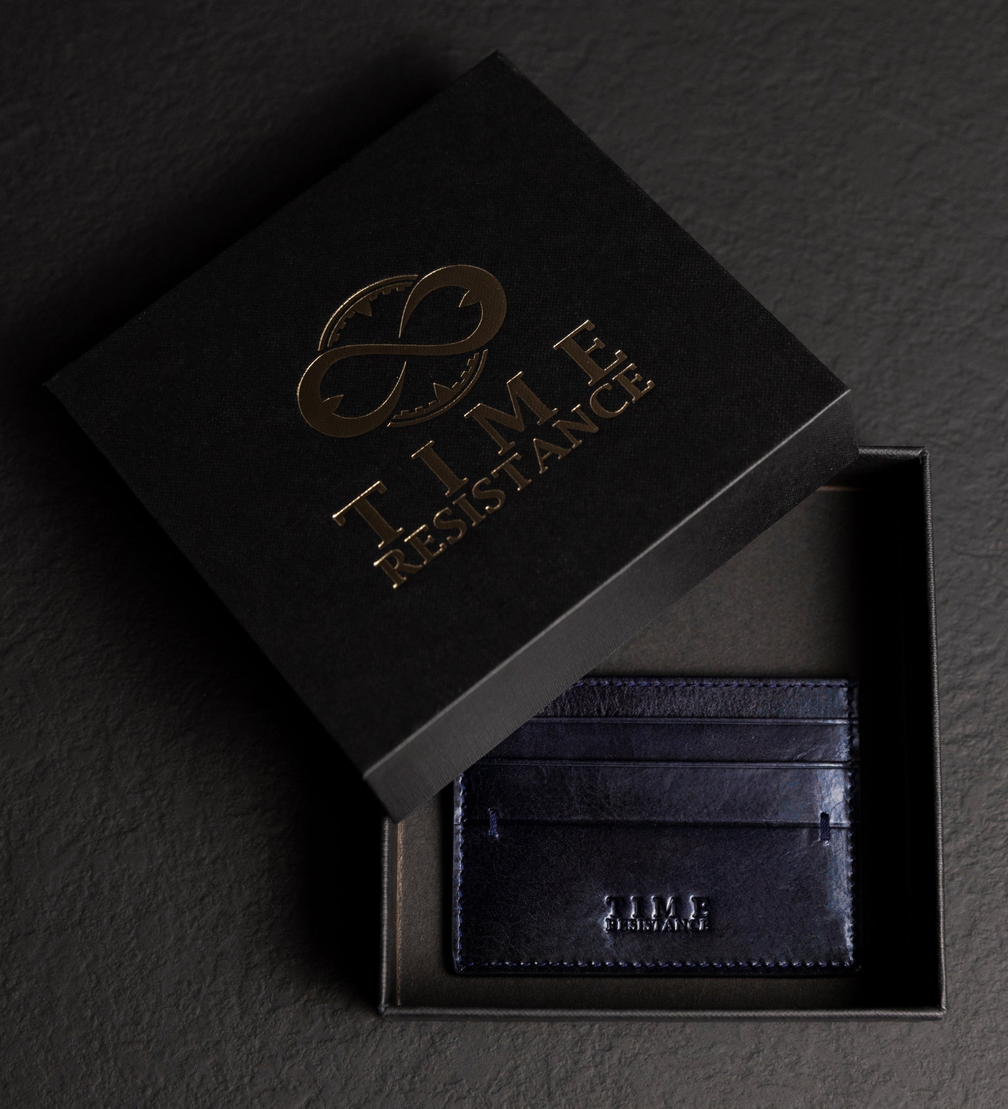 Tarjetero de cuero para tarjetas de visita/para tarjetas de crédito para mujer: Fireflies