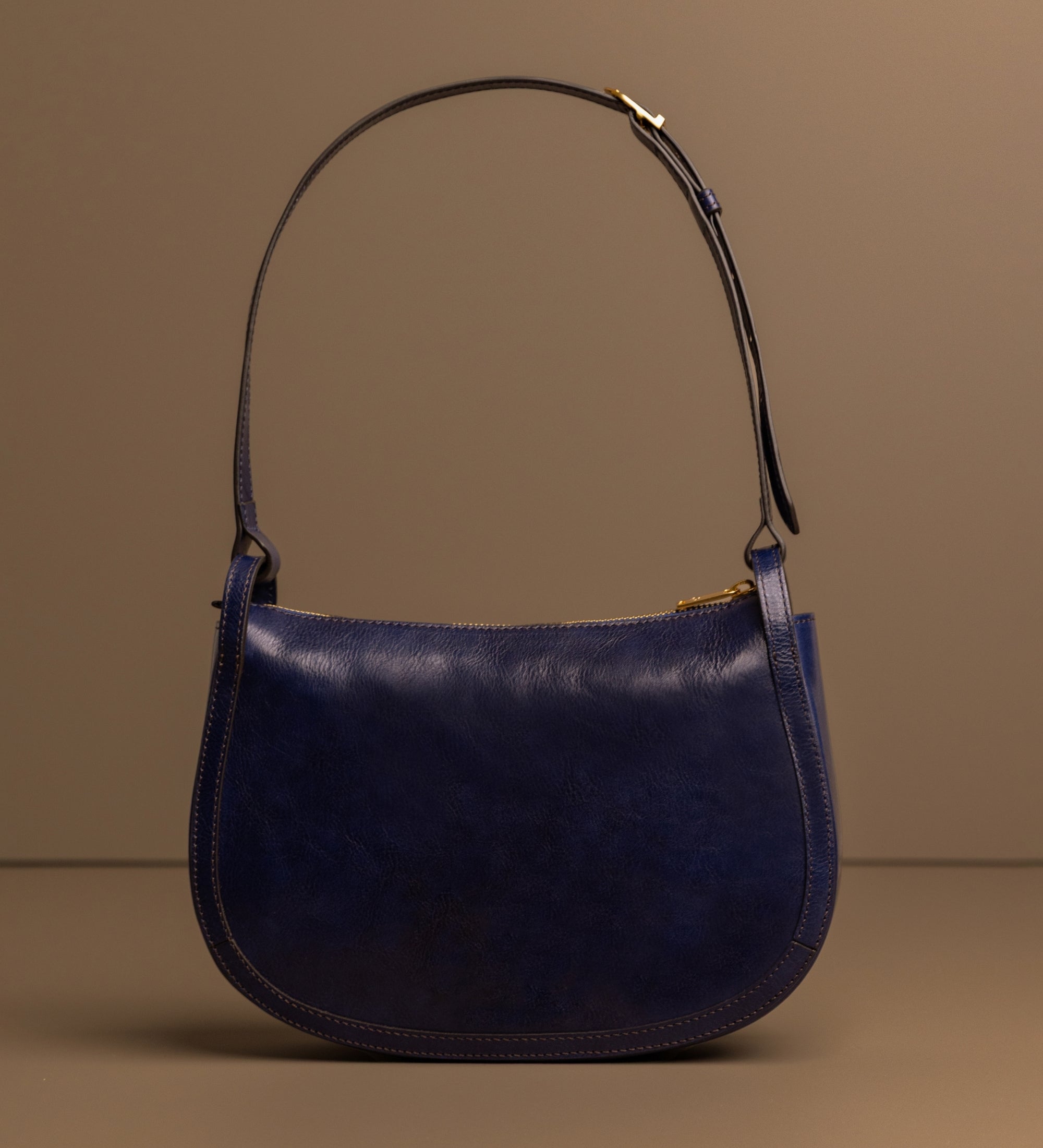 Bolso hobo de cuero para mujer: La Noia
