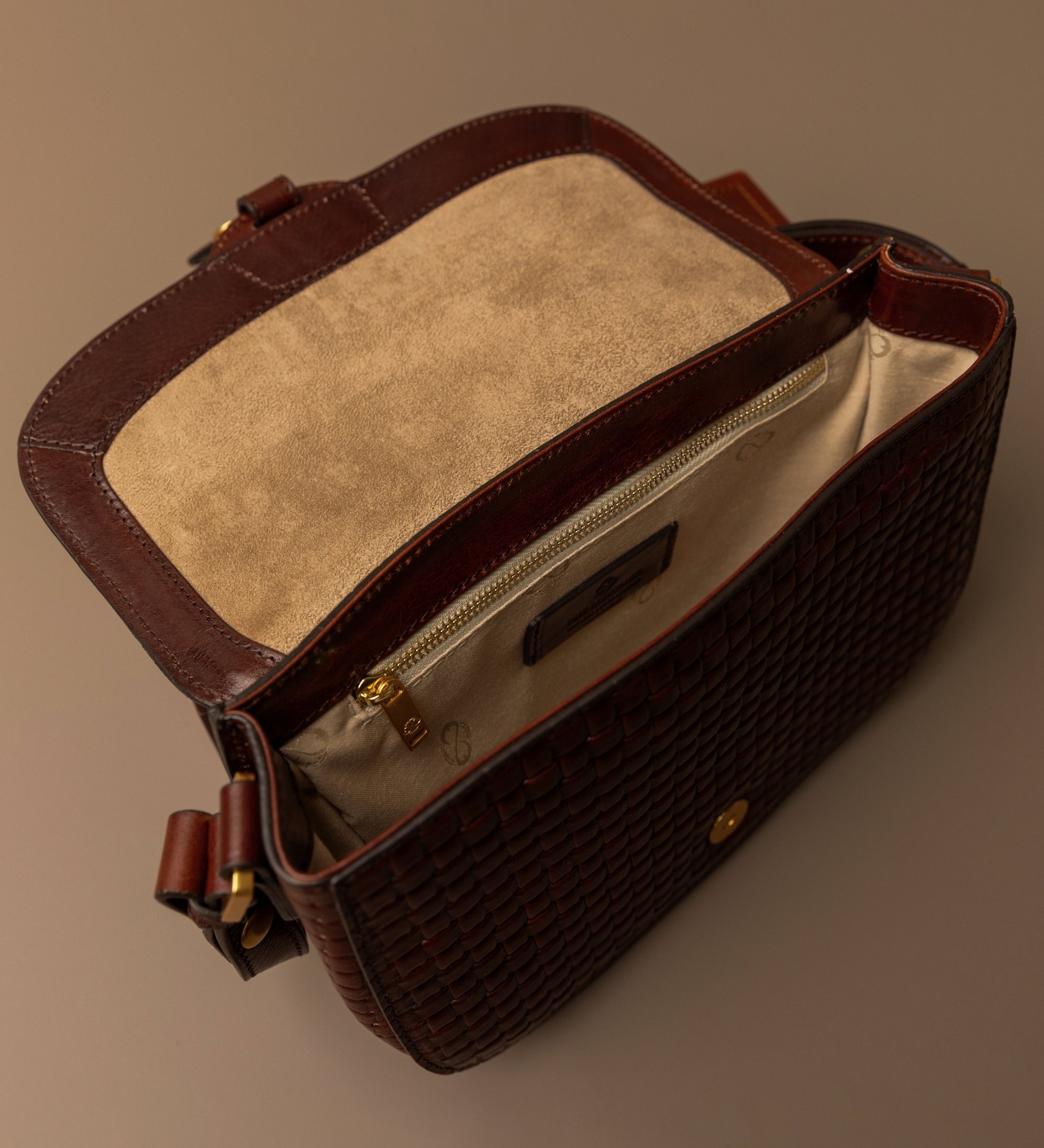 Bolso saddle de cuero para mujer: Romola