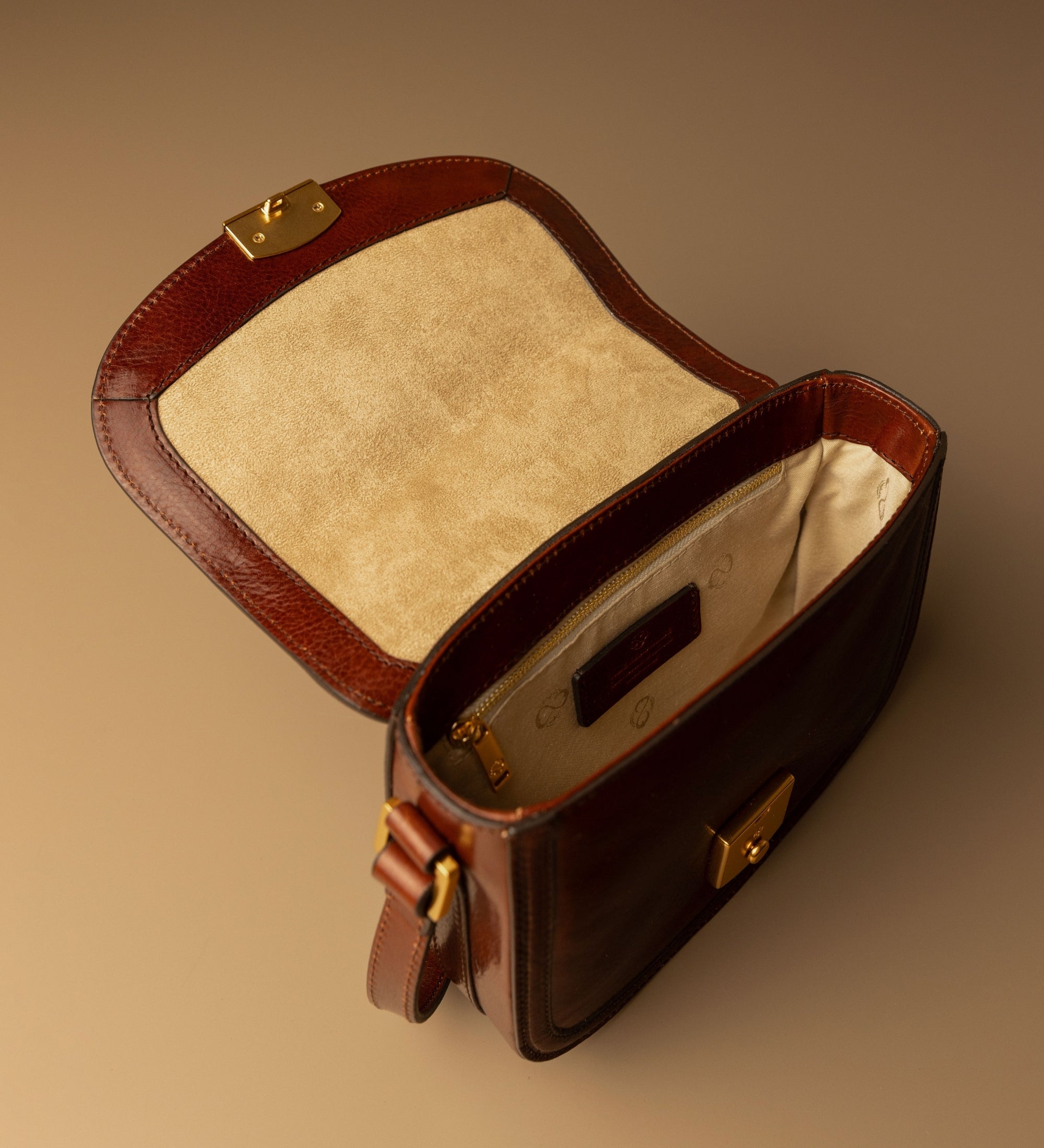 Bolso saddle de cuero para mujer: Secrets