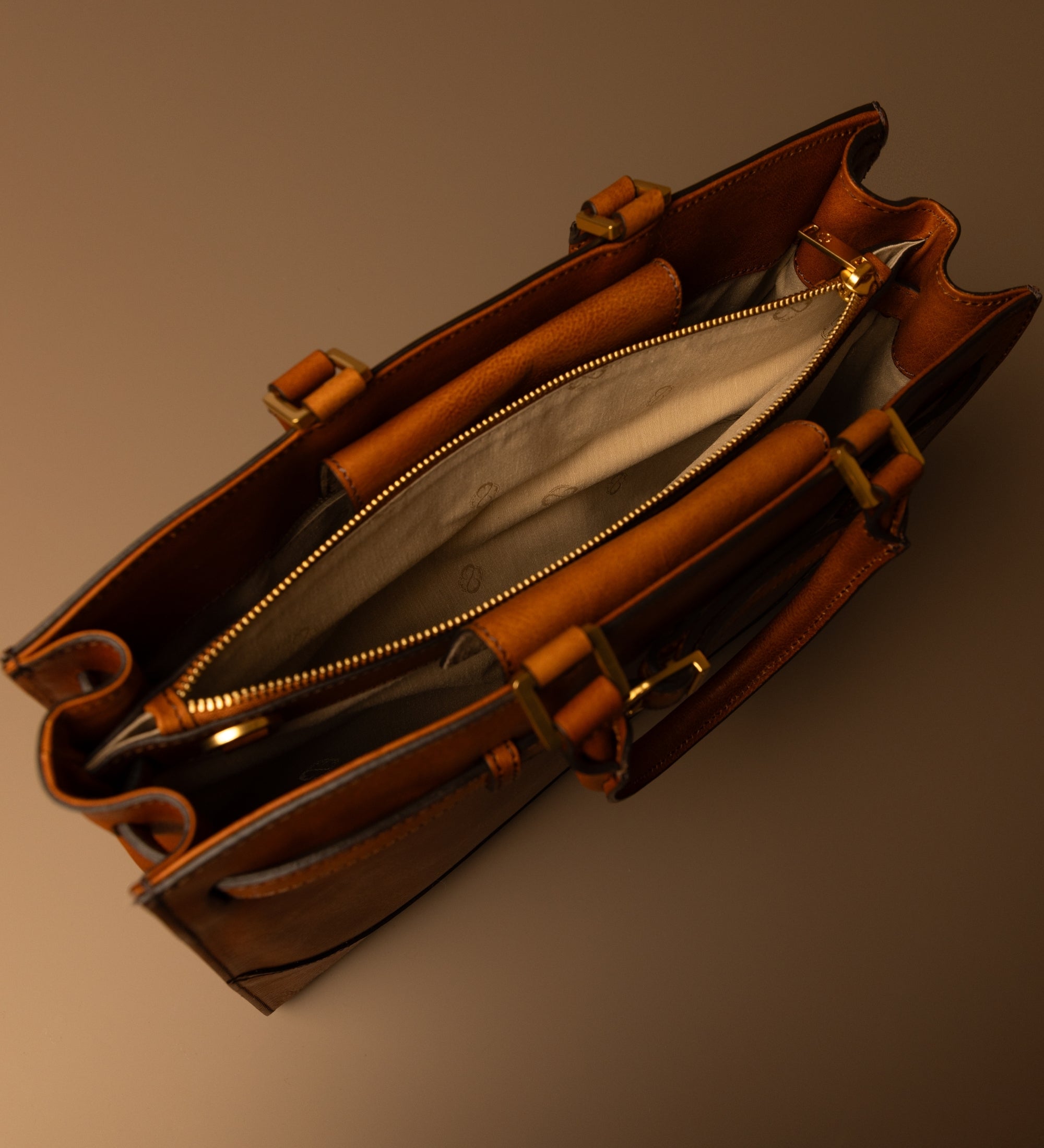 Bolso de mano de cuero para mujer: Shirley