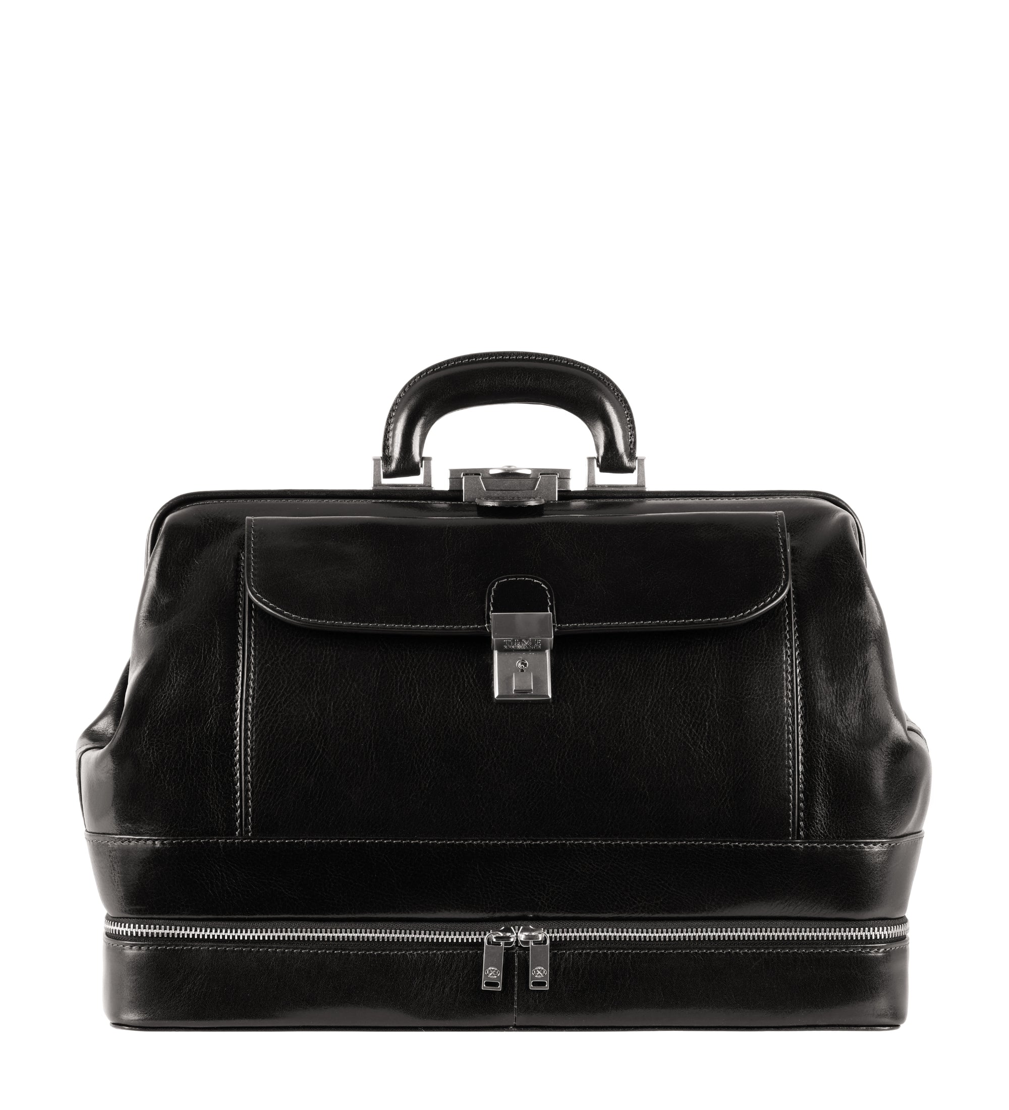 Bolso de médico de cuero italiano grande: The Master and Margarita