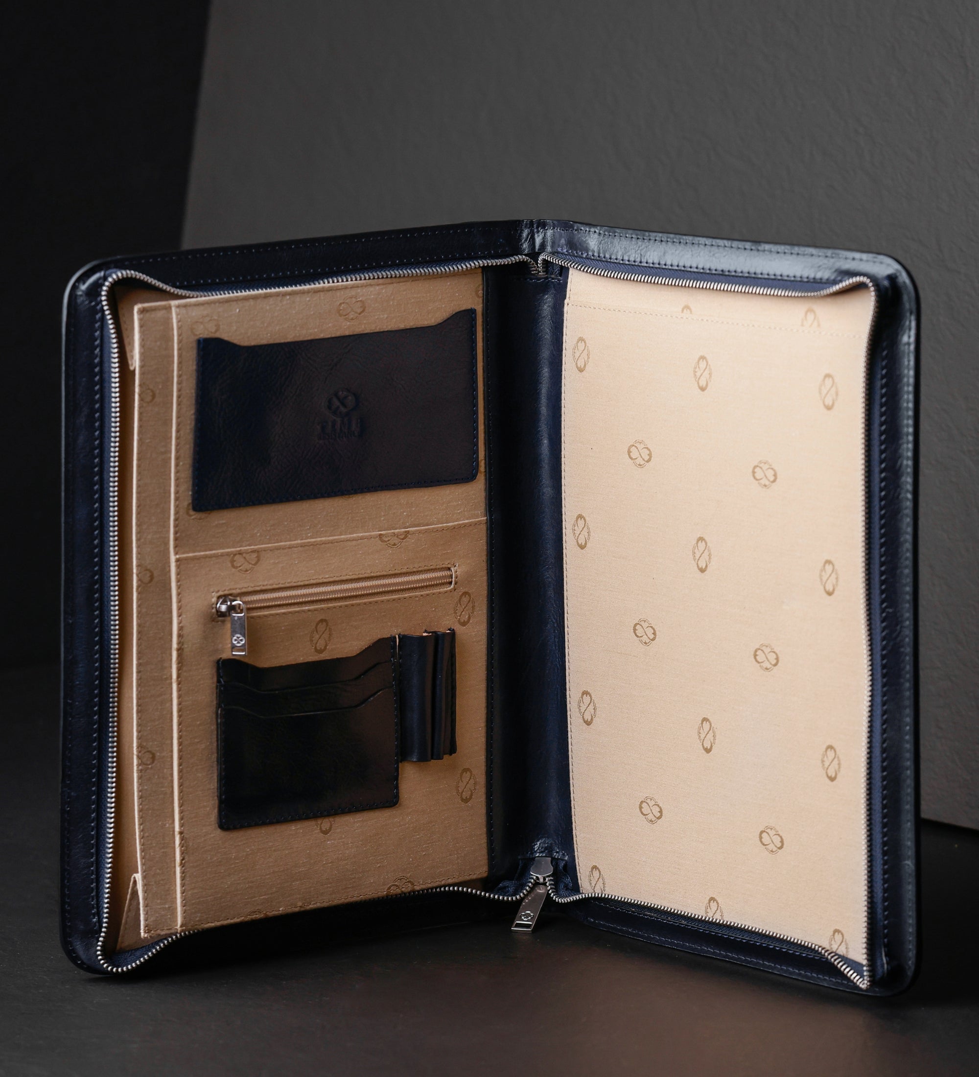 Organizador portadocumentos A4 de cuero: Candide