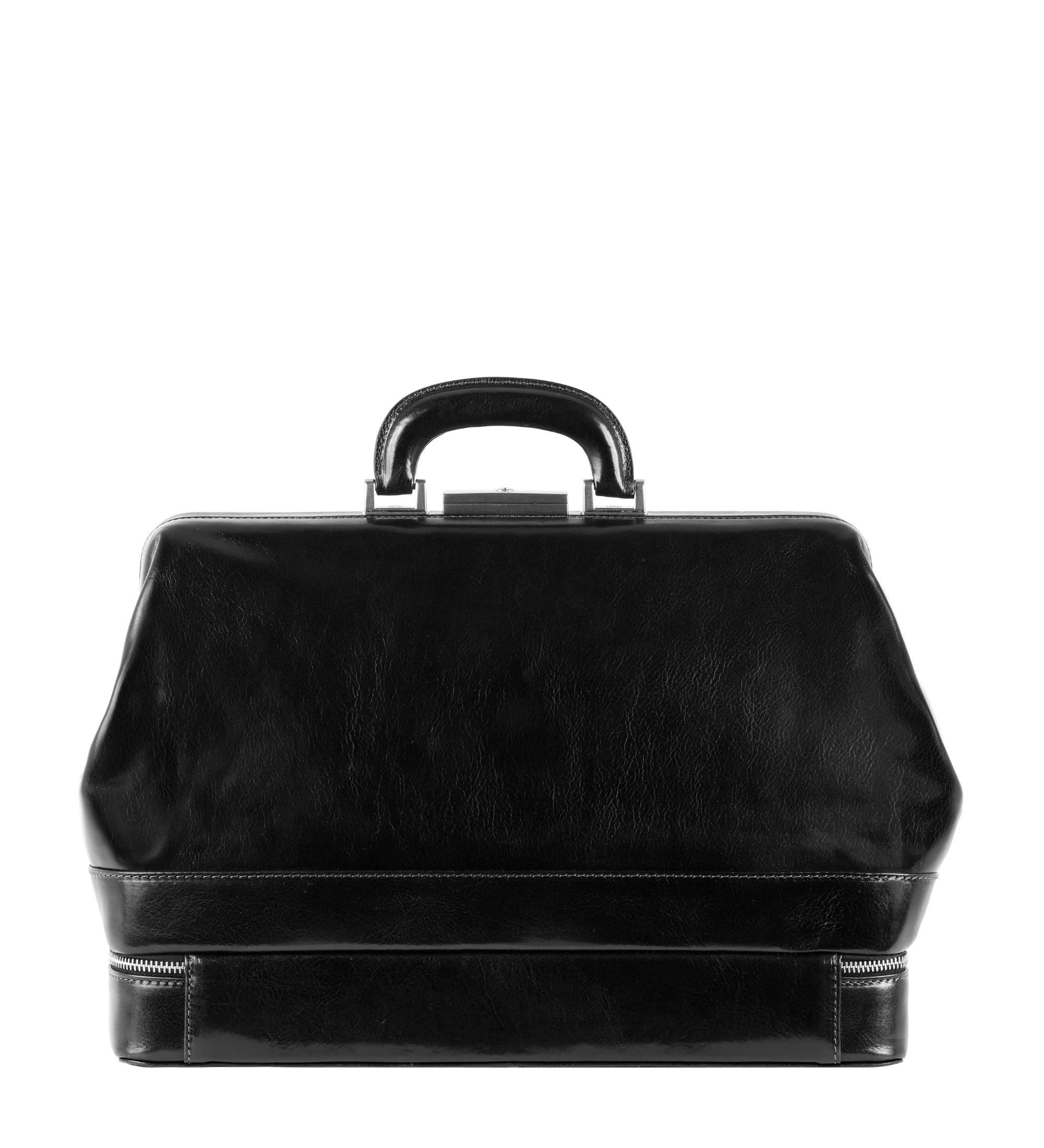 Bolso de médico de cuero italiano grande: The Master and Margarita