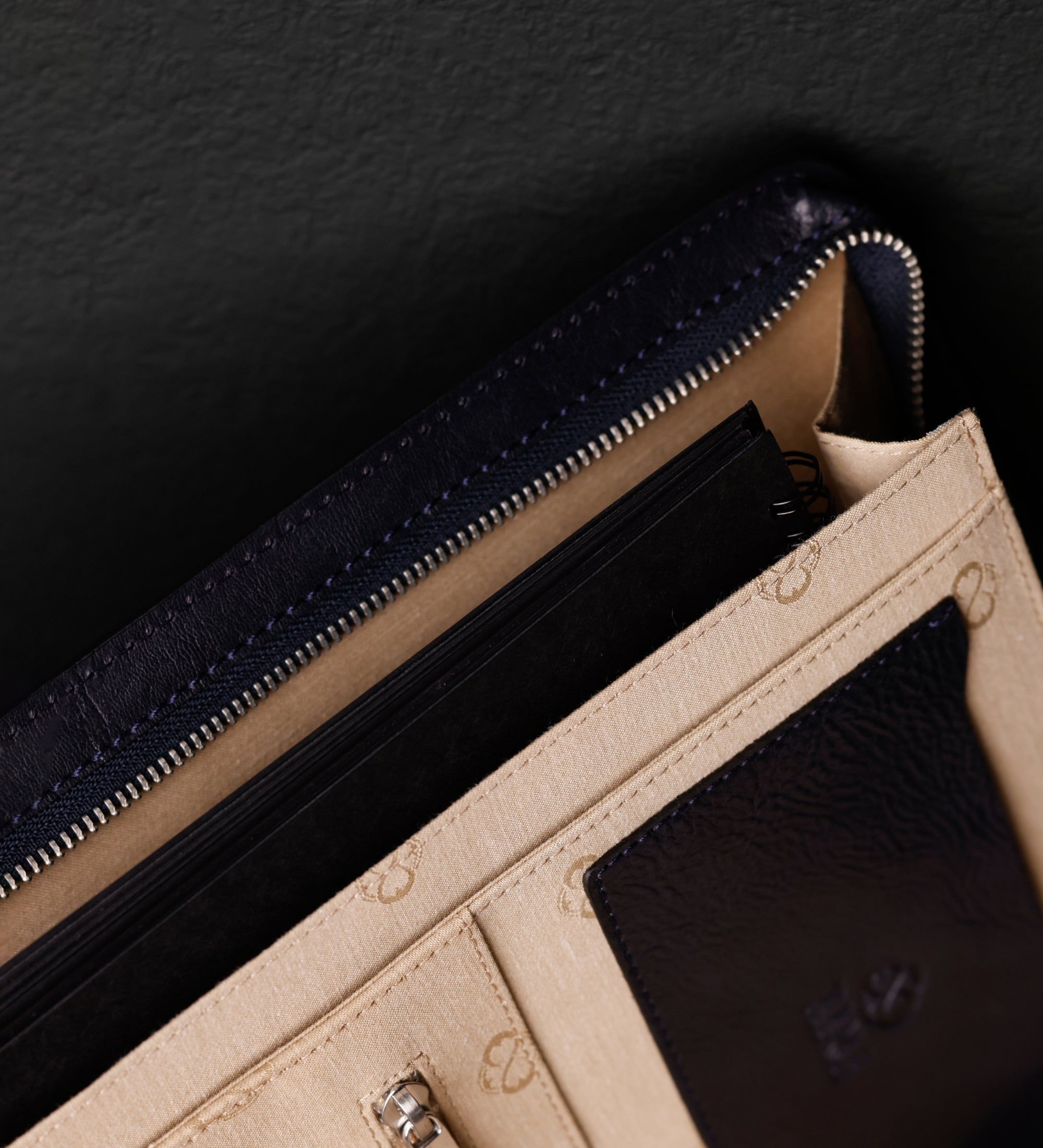 Organizador portadocumentos A4 de cuero: Candide