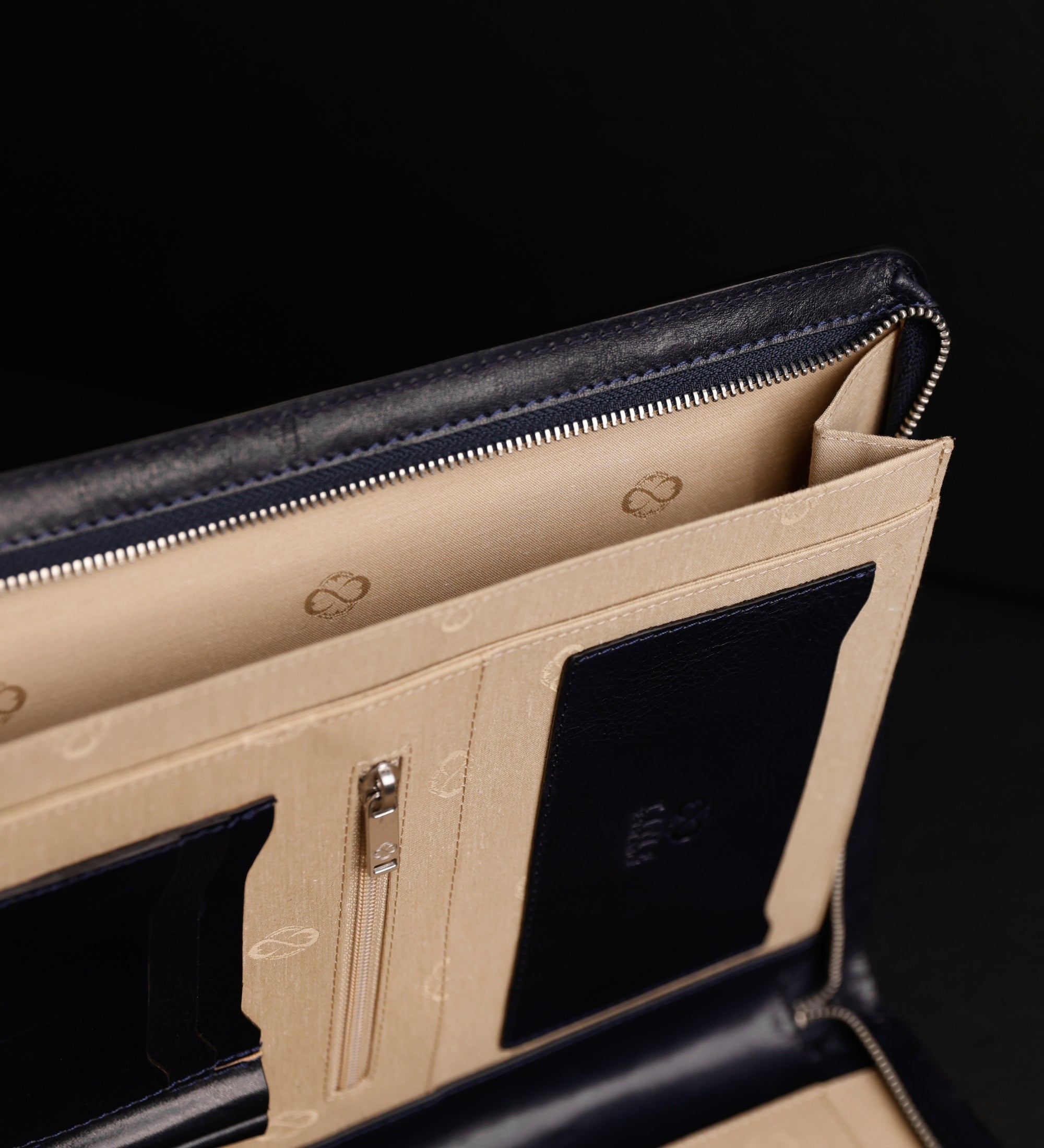 Organizador portadocumentos A4 de cuero para mujer: Candide