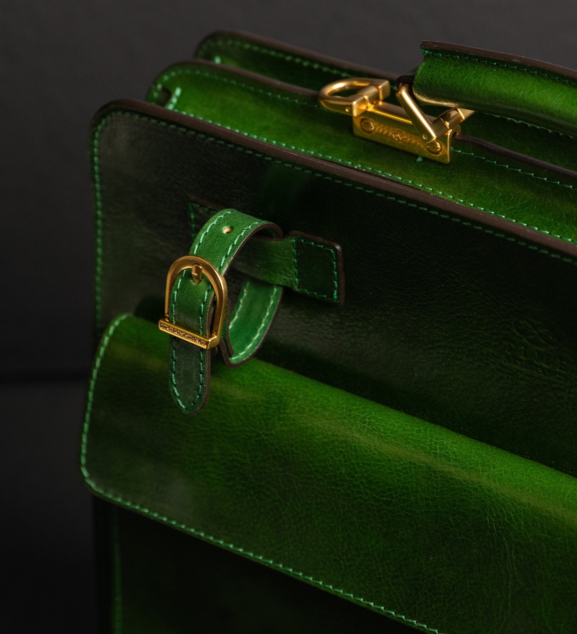 Maletín, bolso tipo satchel de cuero: The Prophet