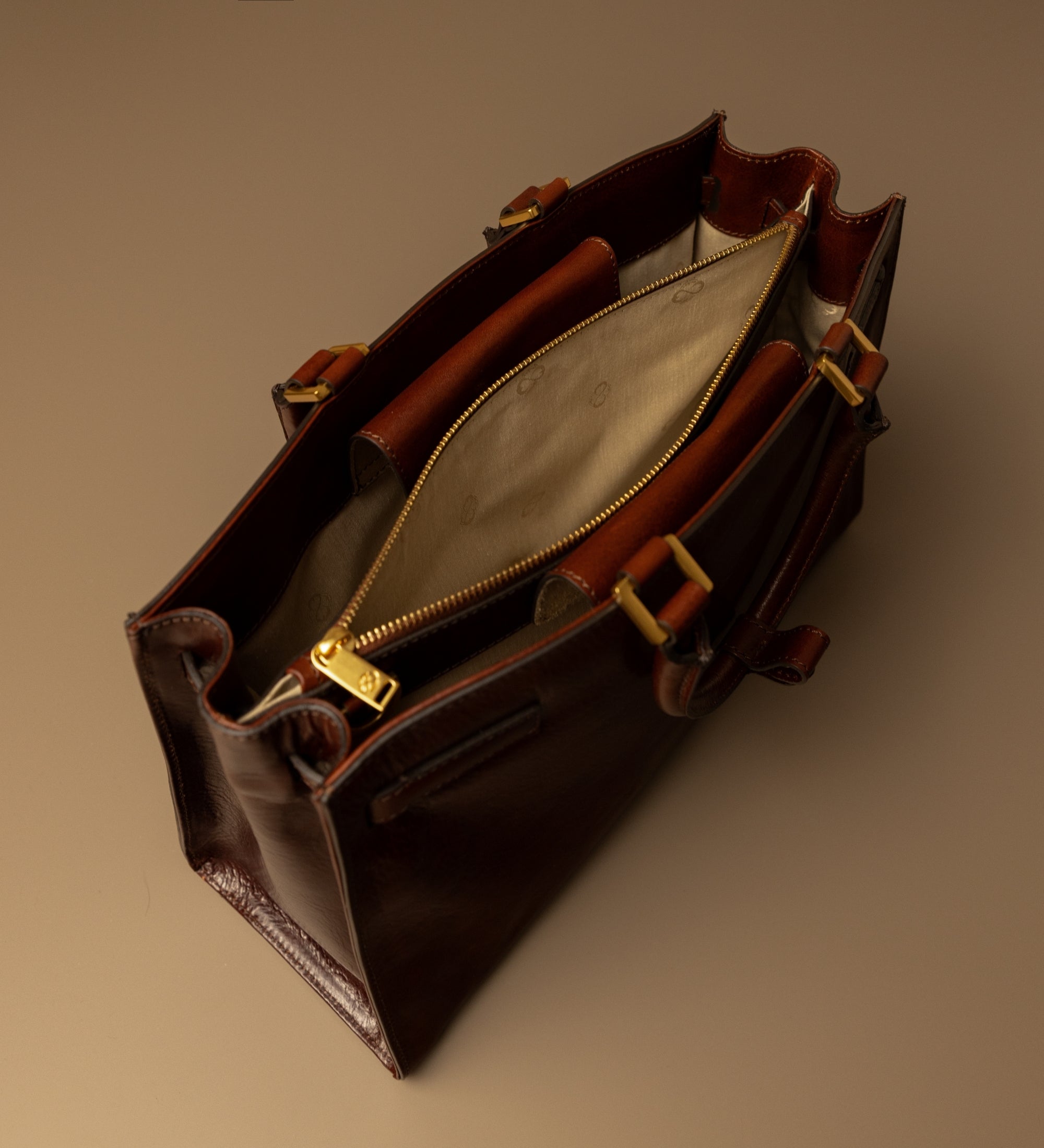 Bolso de mano de cuero para mujer: Shirley