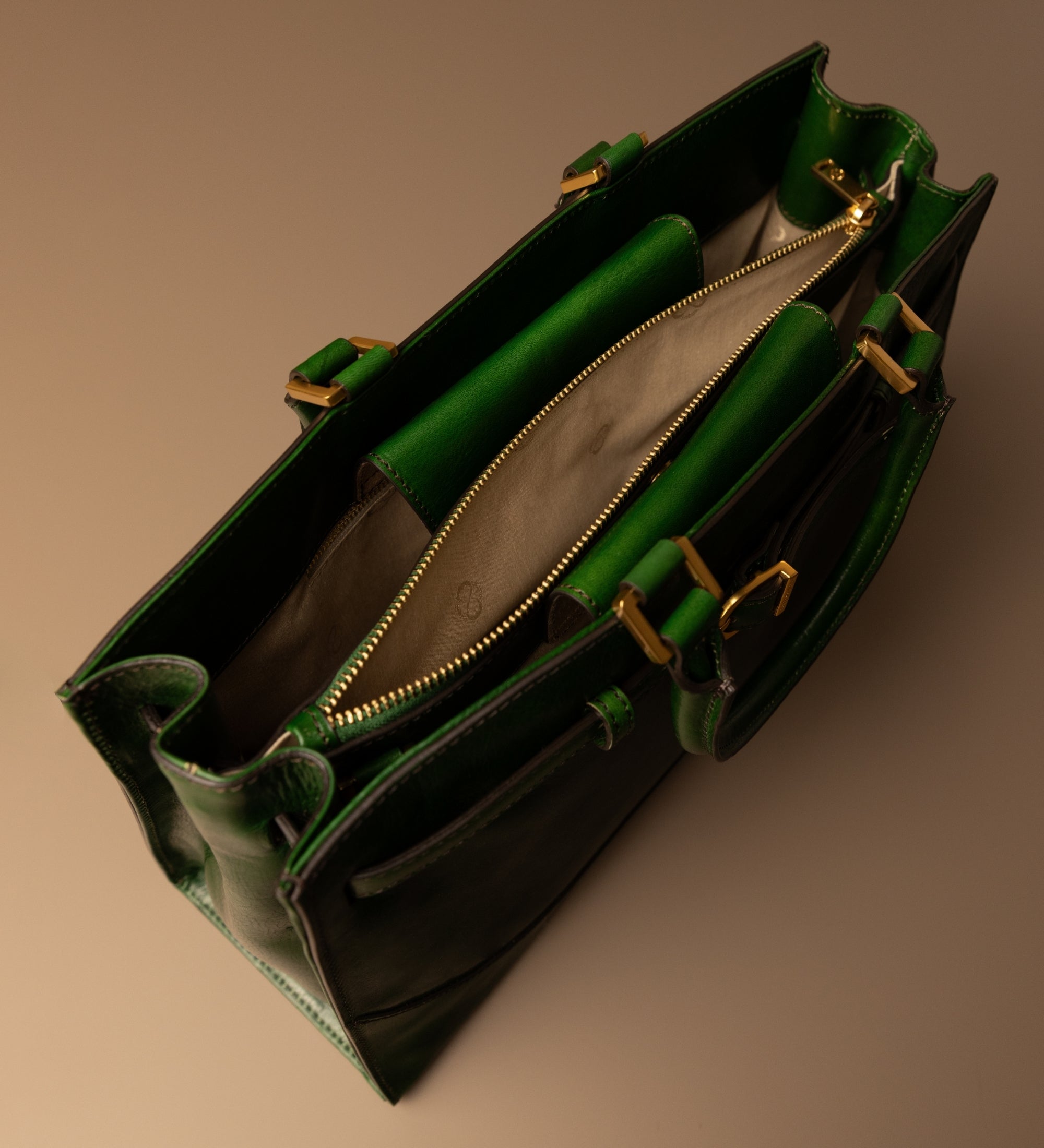 Bolso de mano de cuero para mujer: Shirley