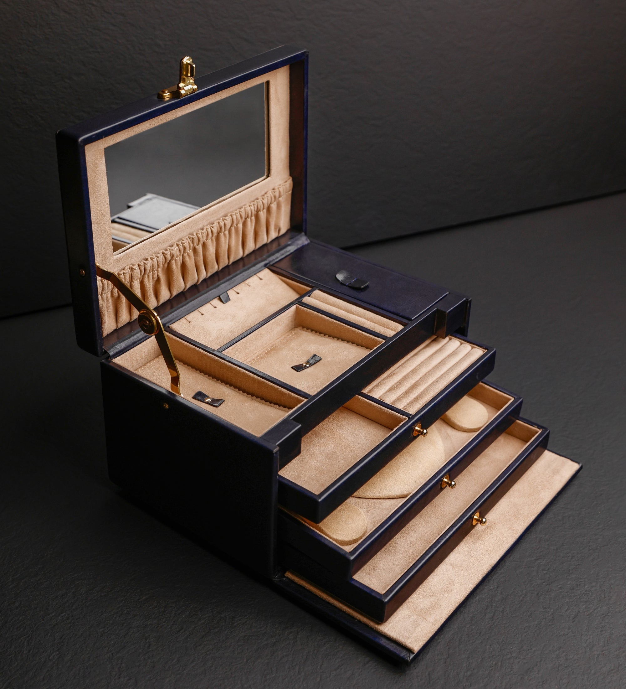 Joyero de cuero grande para mujer: The Portrait of a Lady