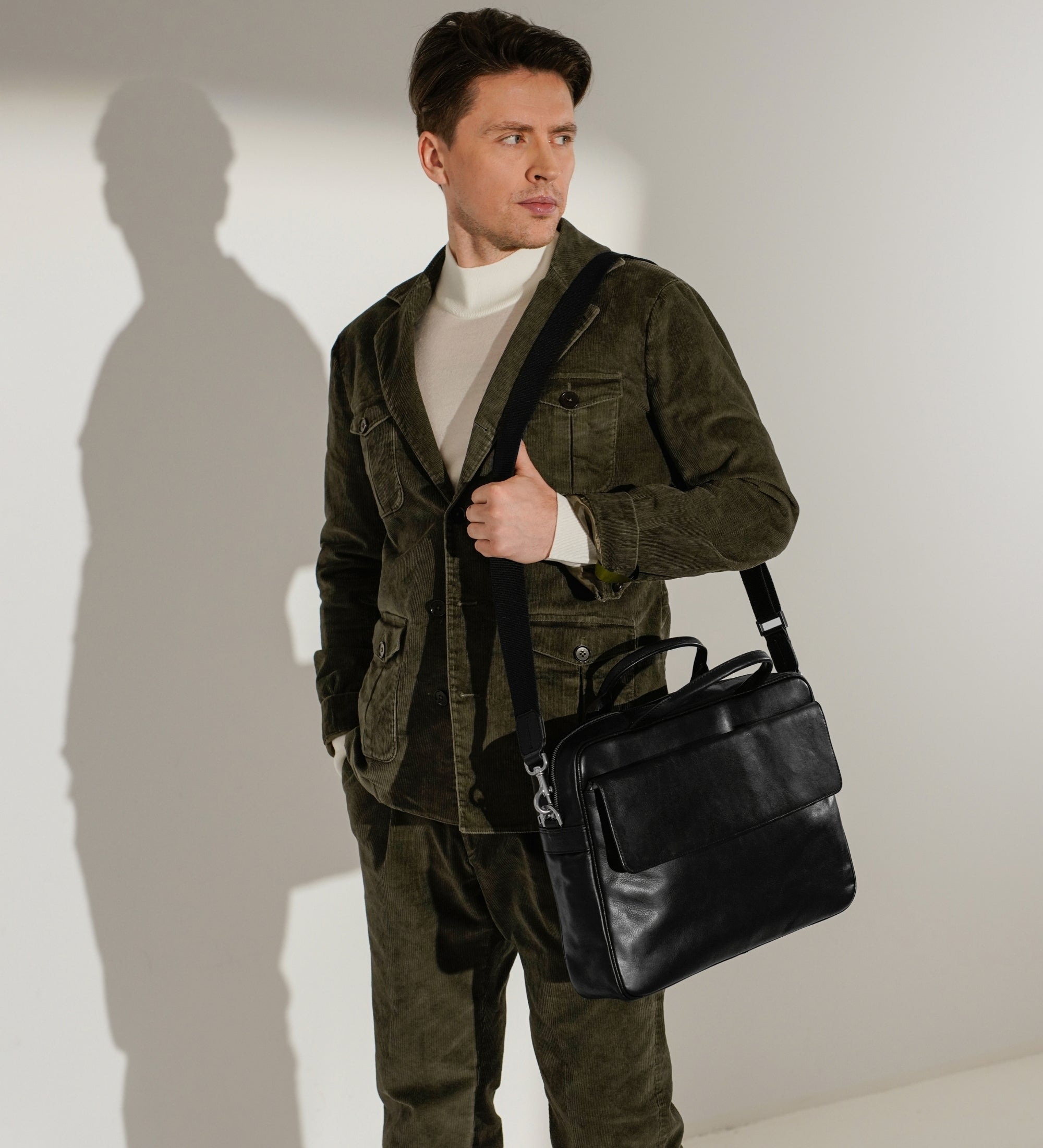 Bolso para portátil/maletín de cuero: The Sheltering Sky