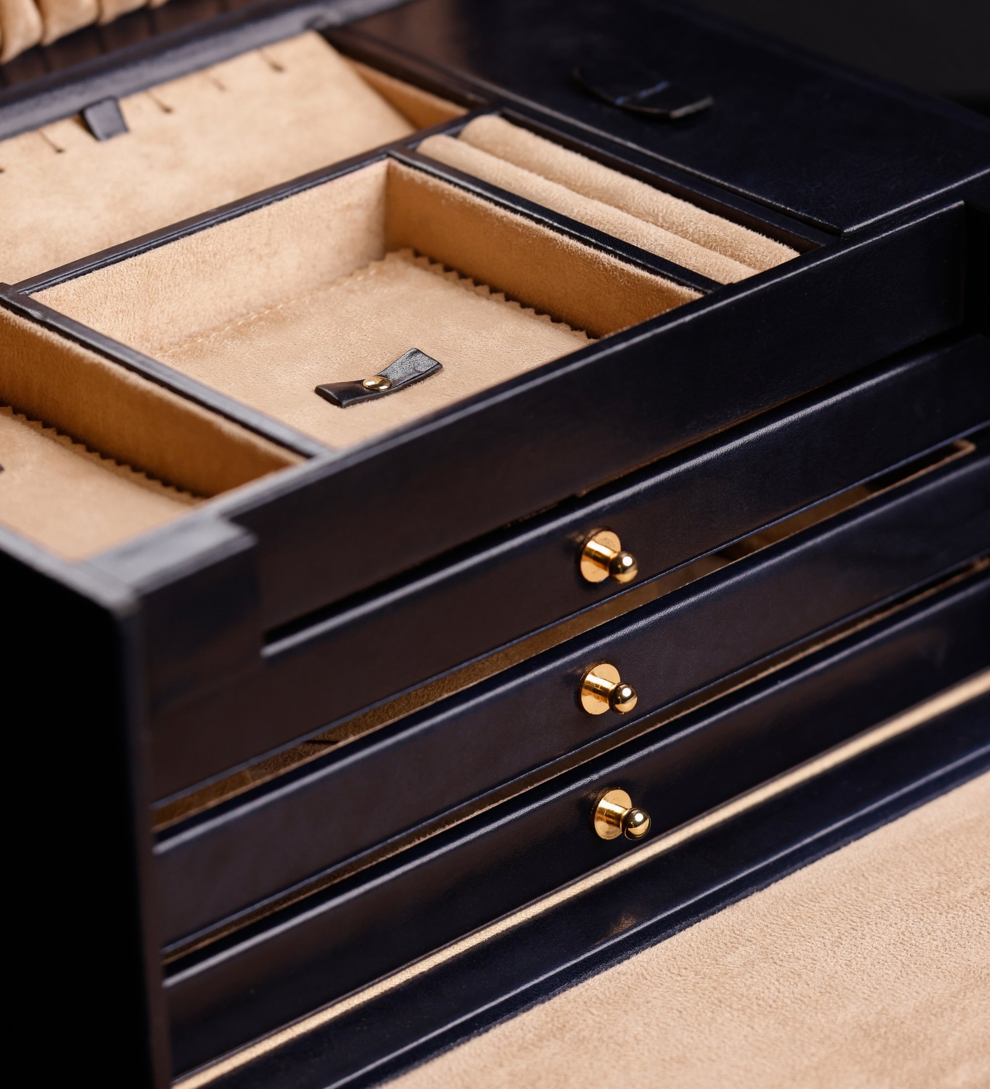 Joyero de cuero grande para mujer: The Portrait of a Lady