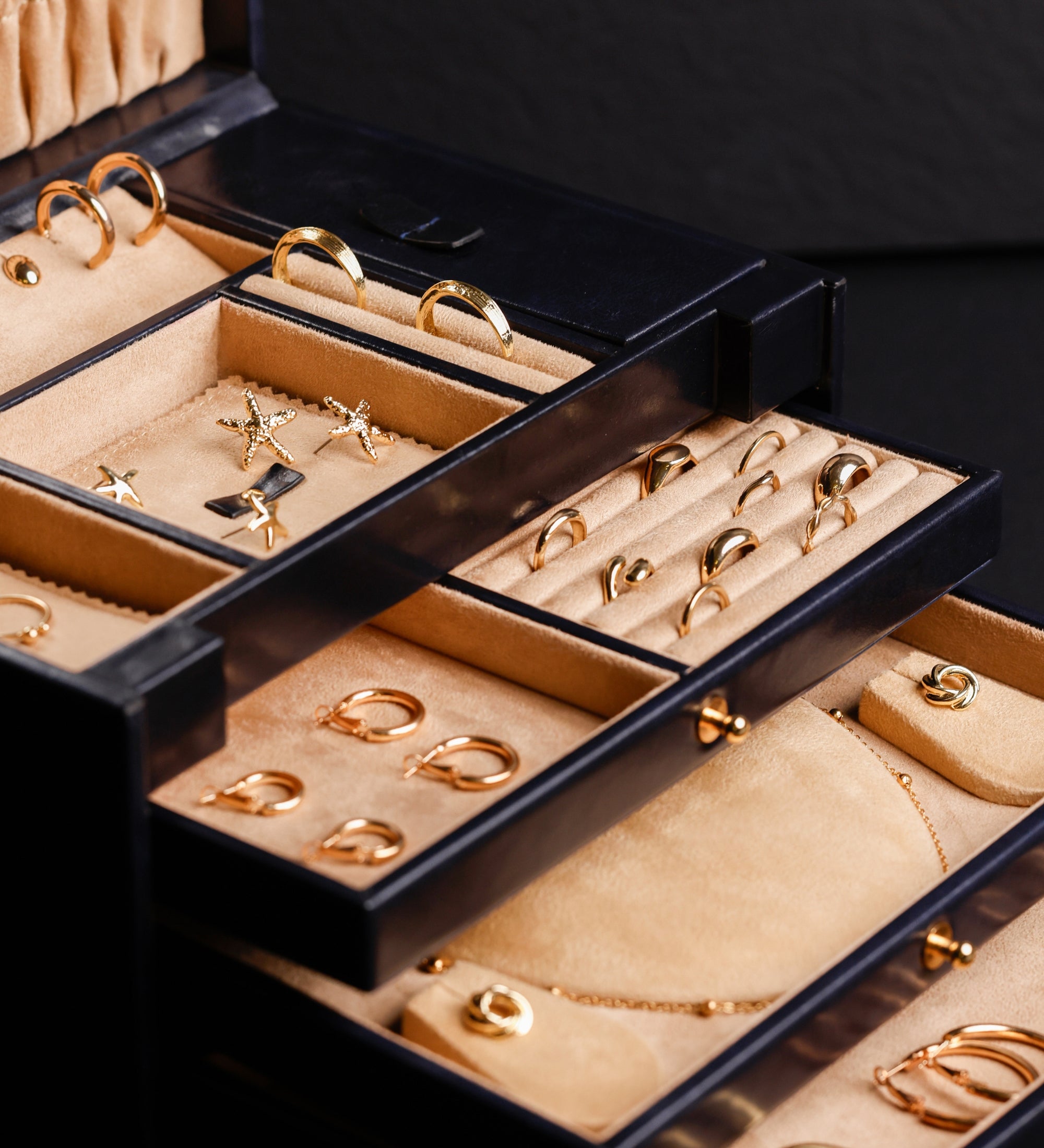 Joyero de cuero grande para mujer: The Portrait of a Lady