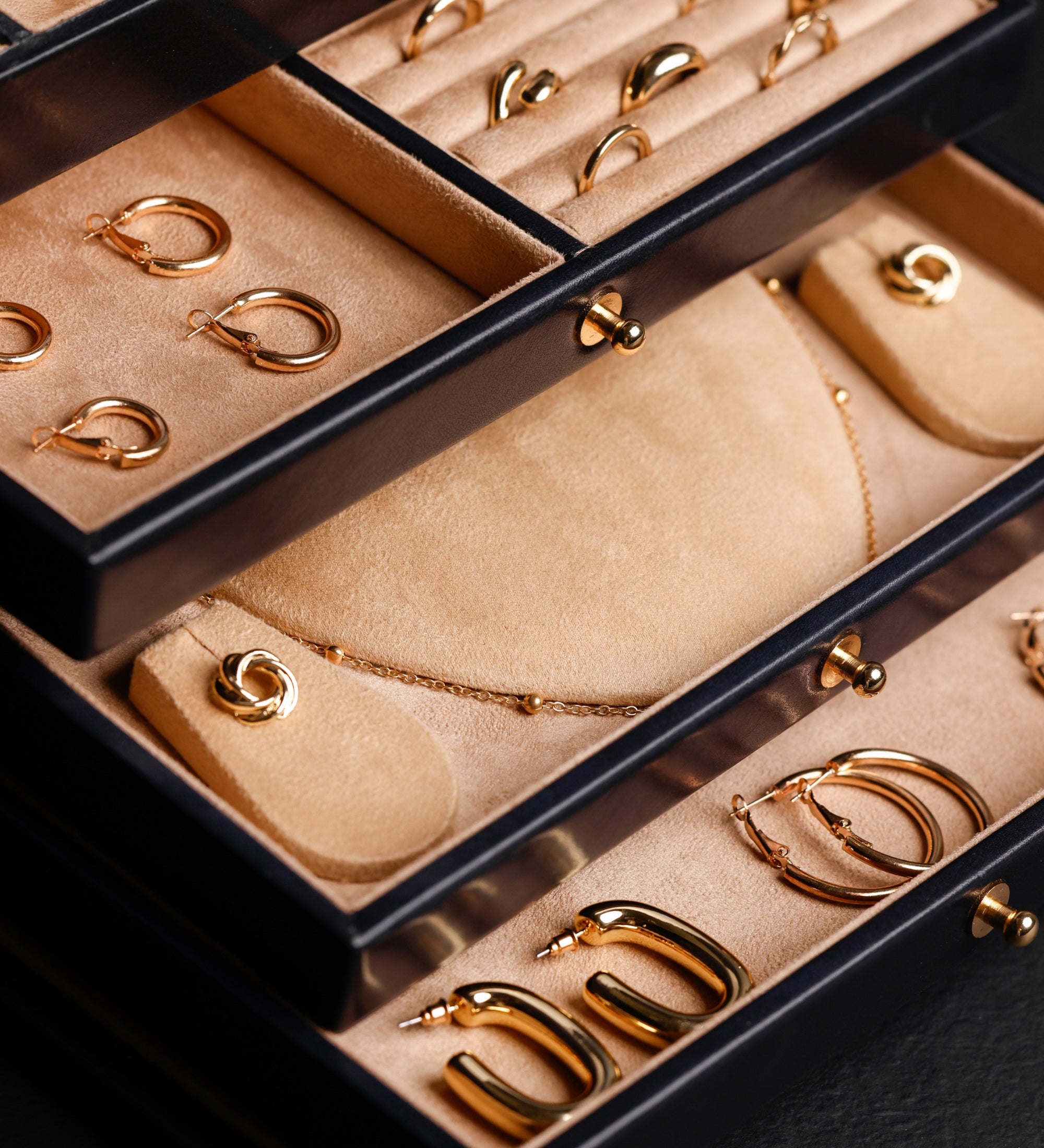 Joyero de cuero grande para mujer: The Portrait of a Lady