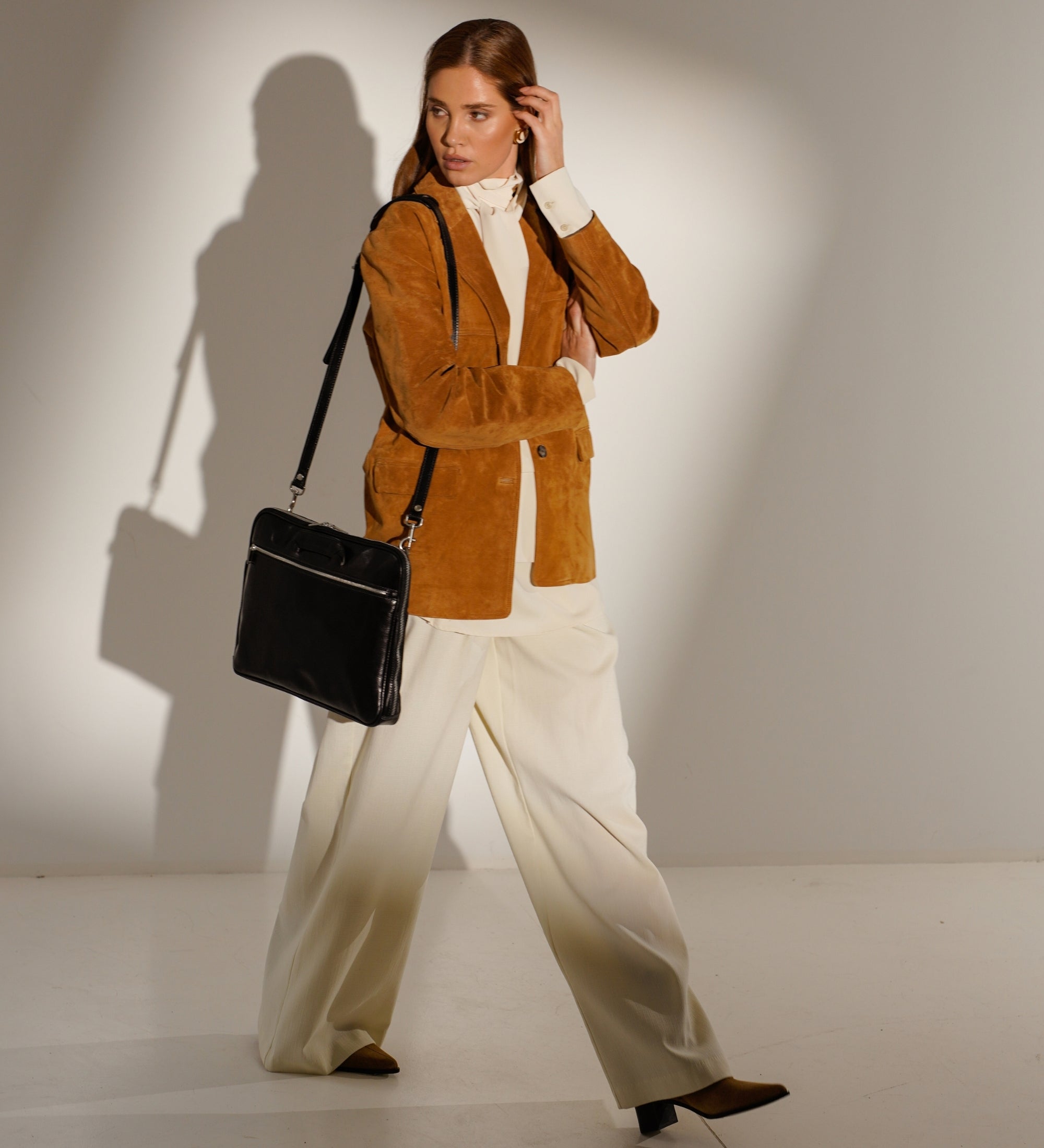 Bolso para portátil/maletín de cuero para mujer: Brave New World