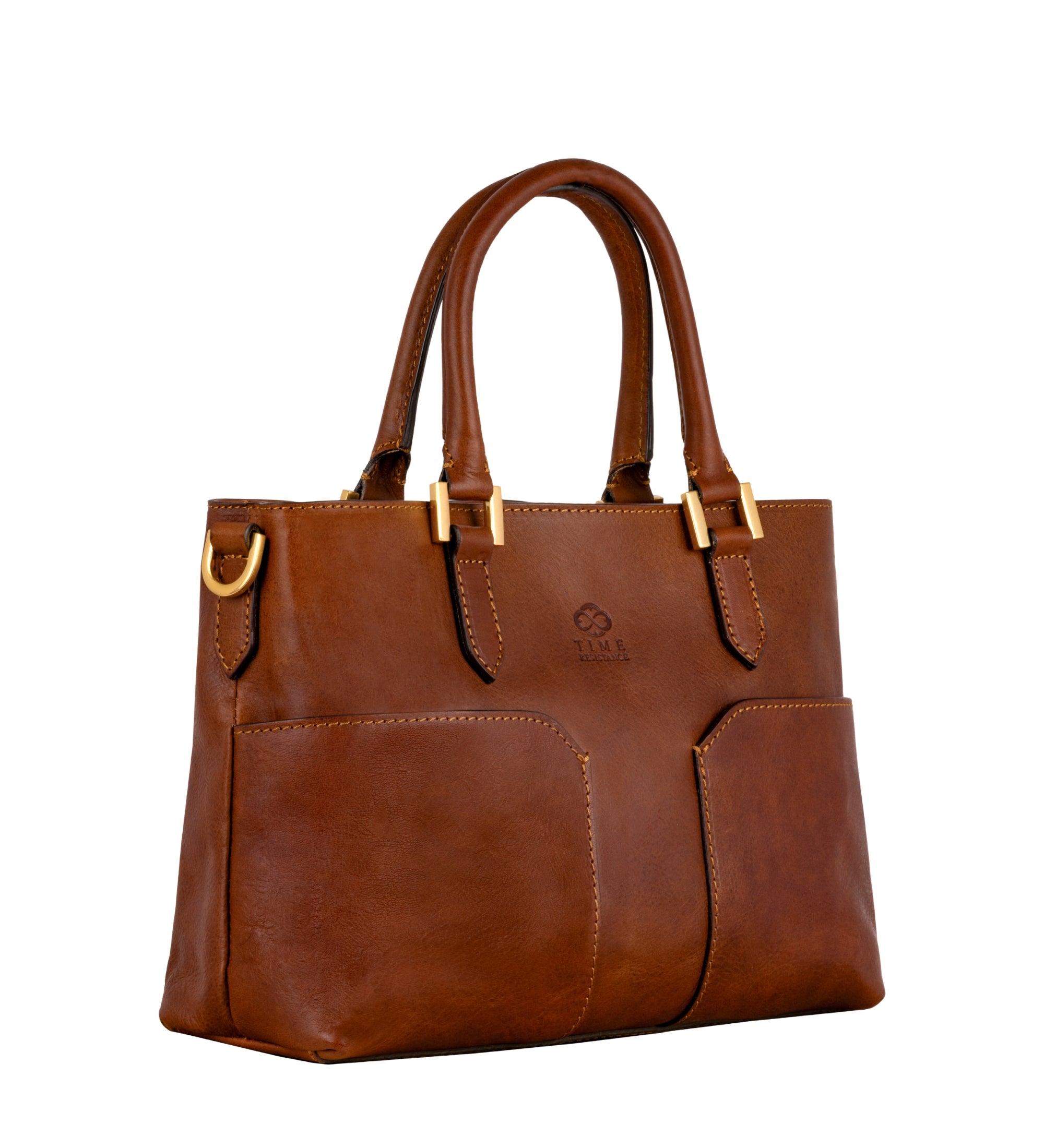 Bolso de hombro/bolso de mano de cuero para mujer: Camilla