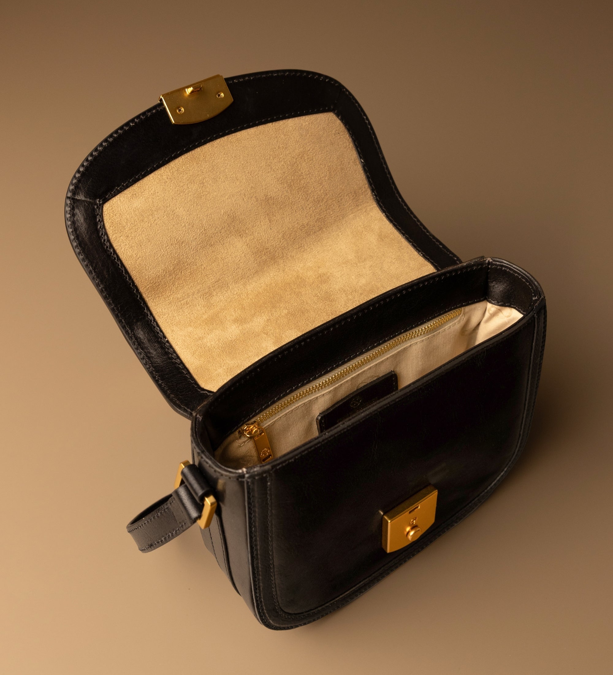 Bolso saddle de cuero para mujer: Secrets