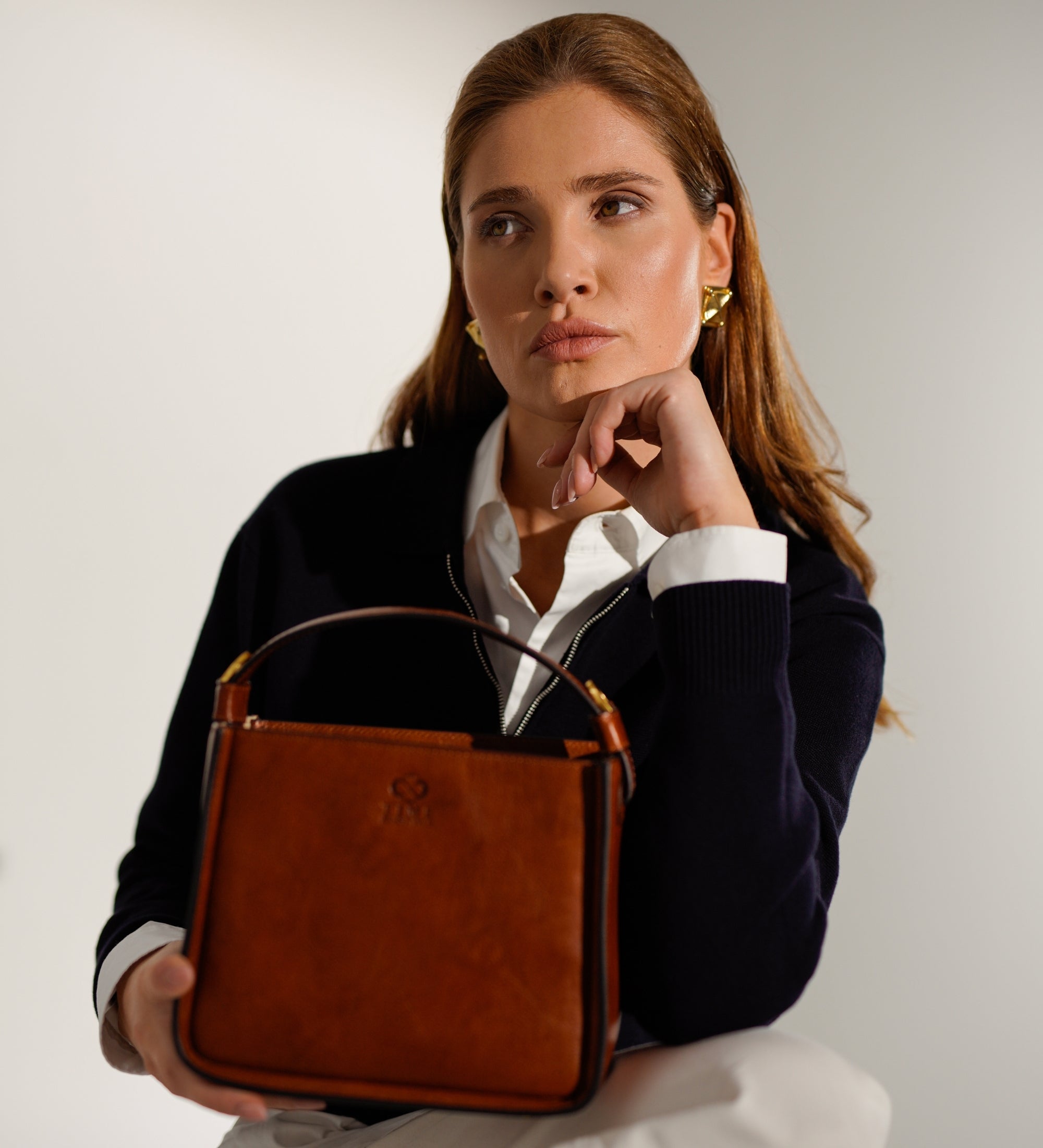 Bolso tote/bolso de mano de cuero para mujer: Alms for Oblivion