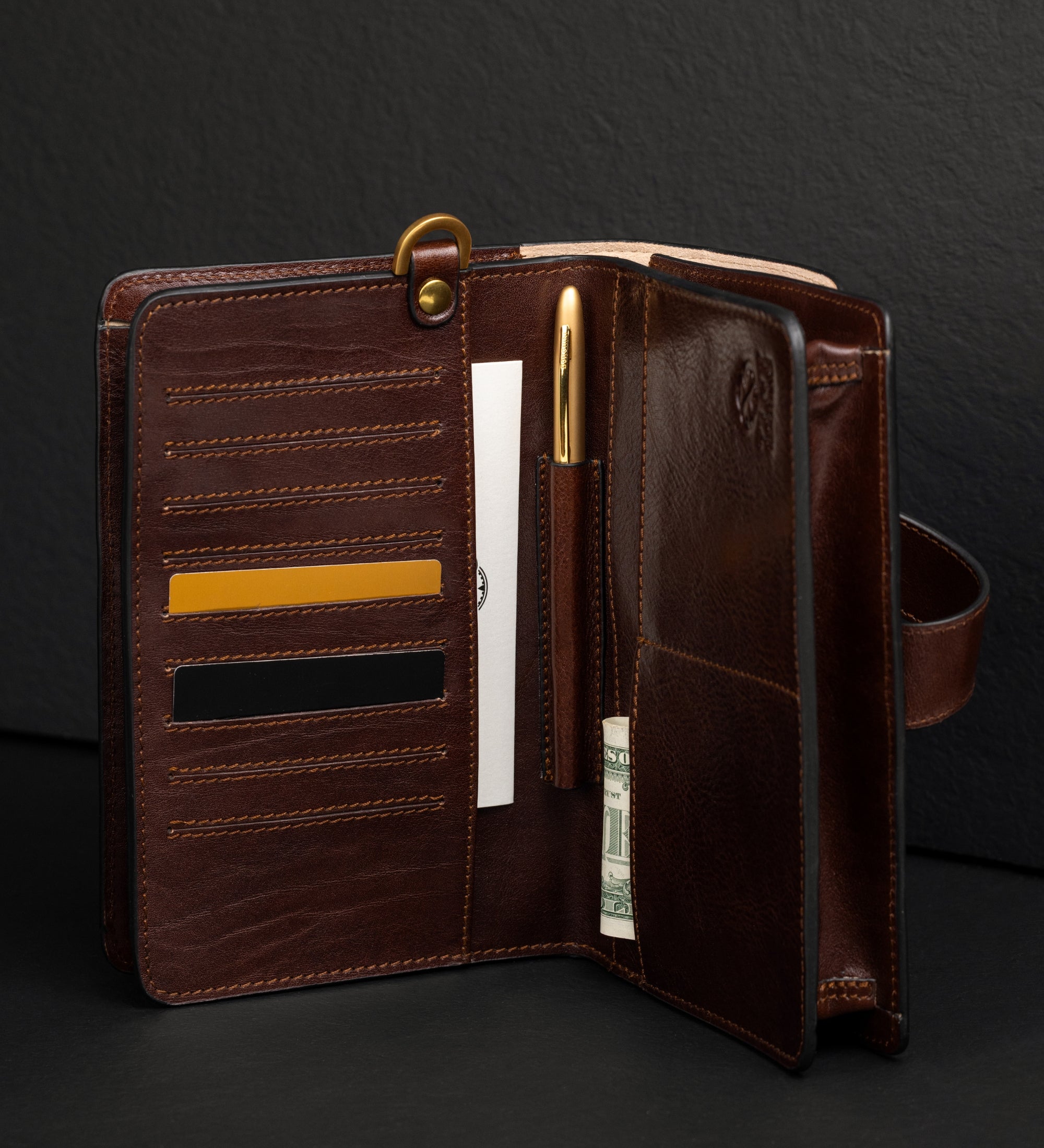 Bolso/cartera de mano de cuero: The Maltese Falcon