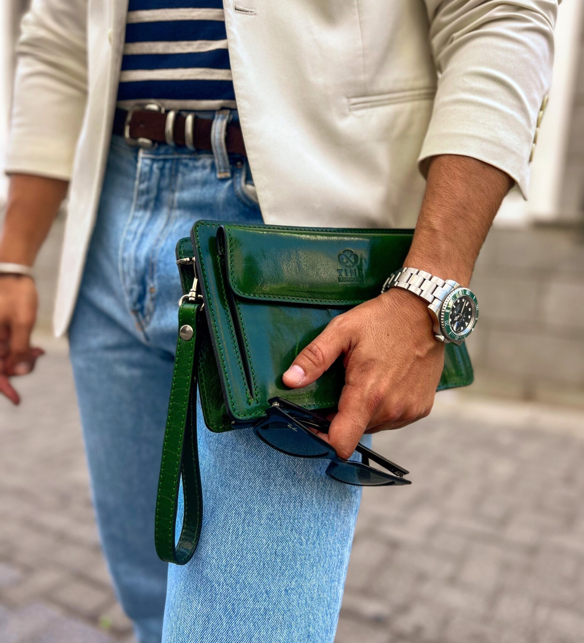 Cartera de mano de cuero: Decameron