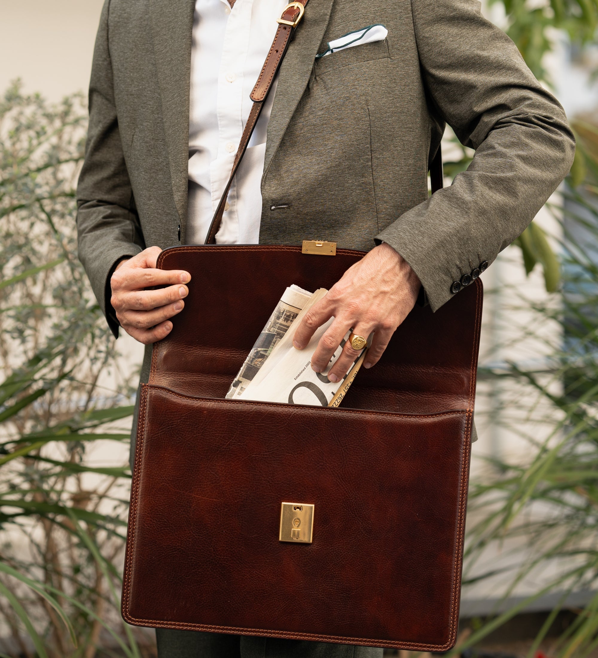 Maletín de cuero: The Sound of the Mountain