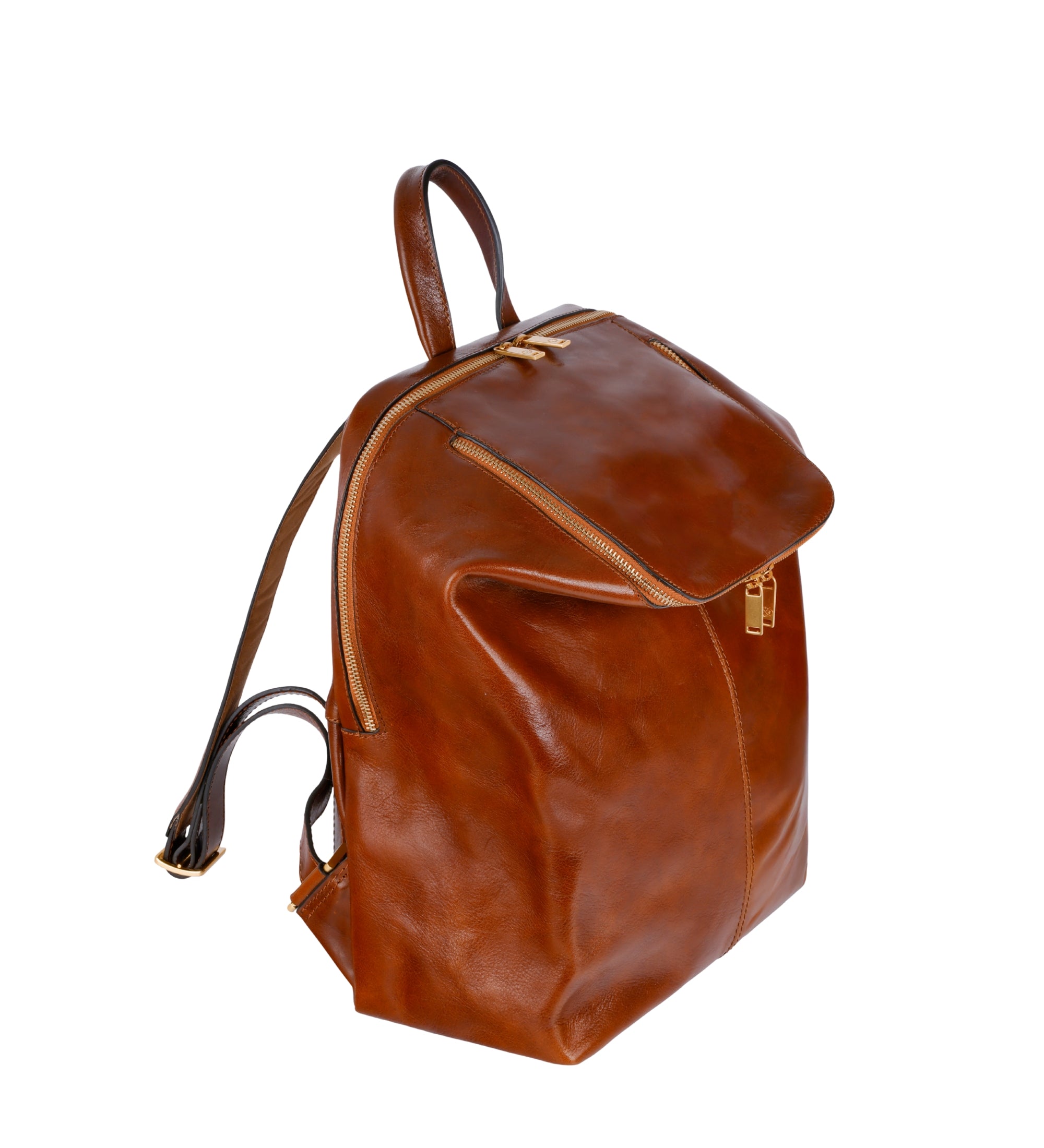 Mochila de cuero para mujer: A Bend in the River