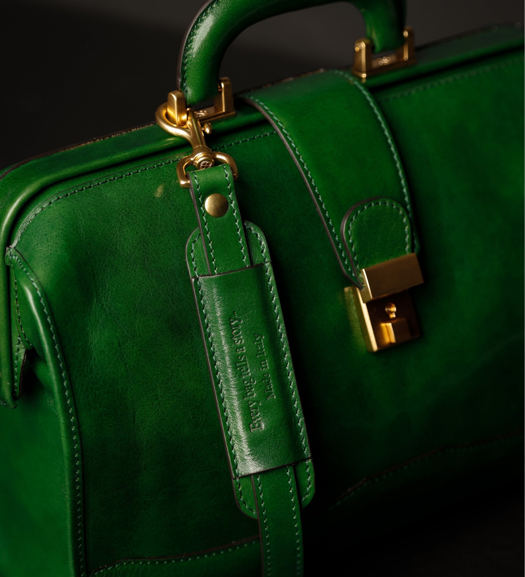 Bolso de médico de cuero pequeño para mujer: David Copperfield