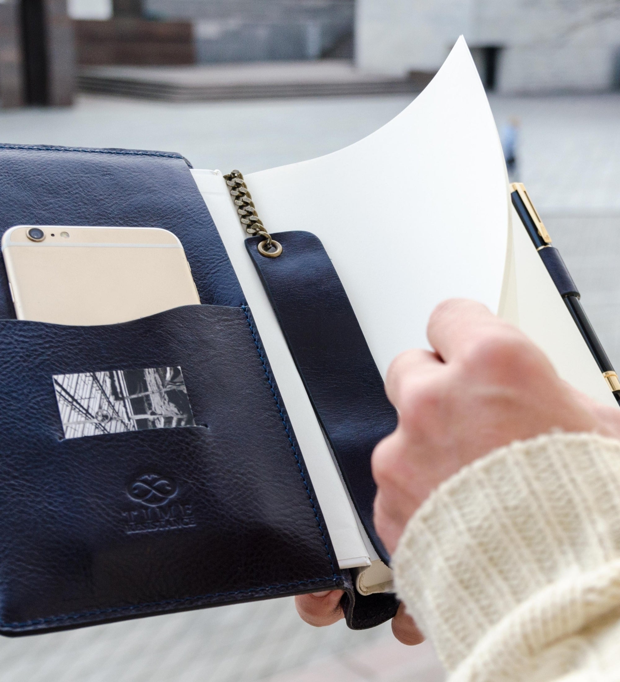 Cuaderno personal de cuero con bloc de notas A5 recargable: The Diary of a Nobody