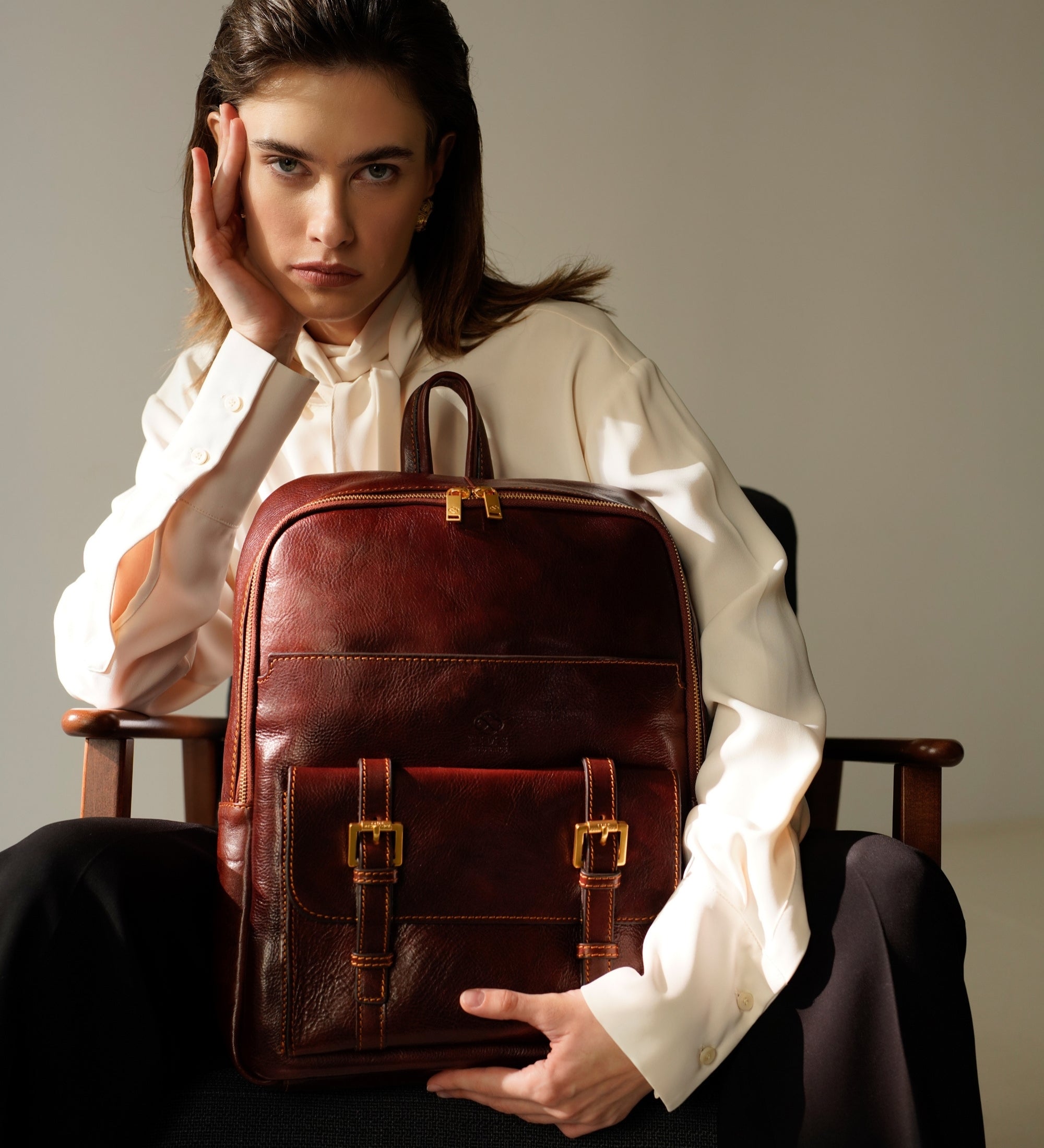 Bolsa de viaje/mochila de cuero para mujer: The Divine Comedy