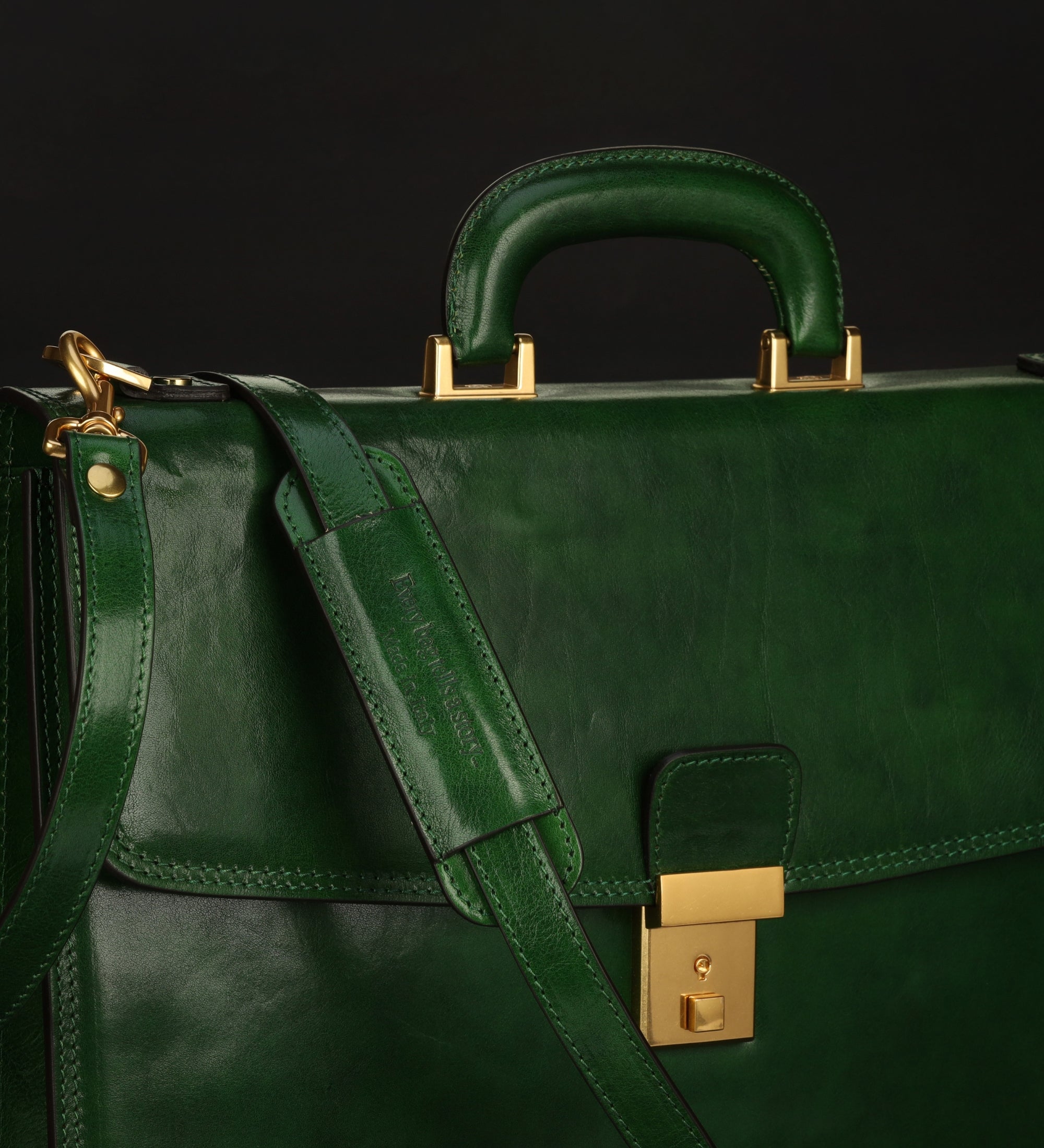 Maletín de cuero para mujer: The Sound of the Mountain