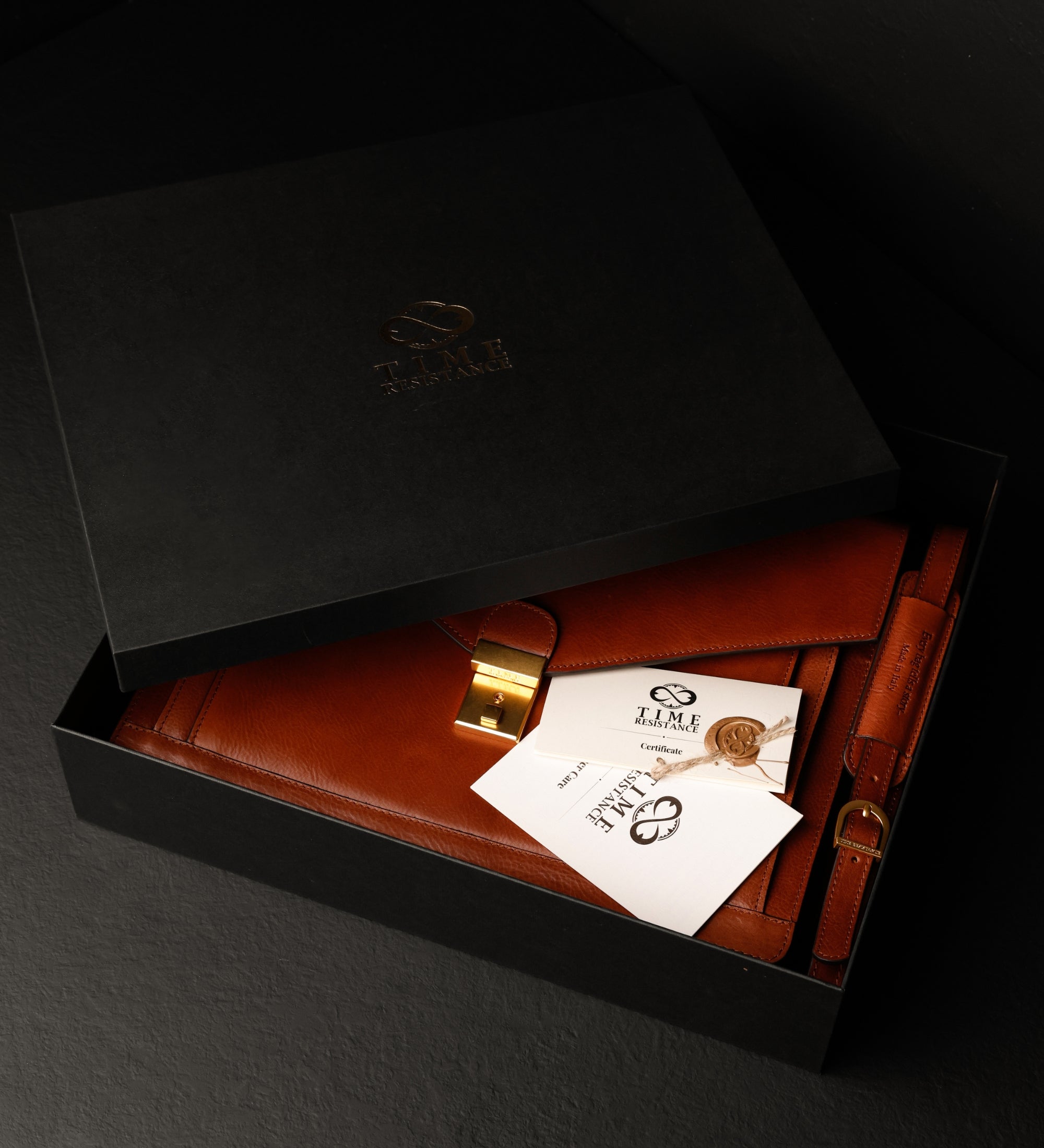 Maletín de cuero de diseño clásico: The Magus