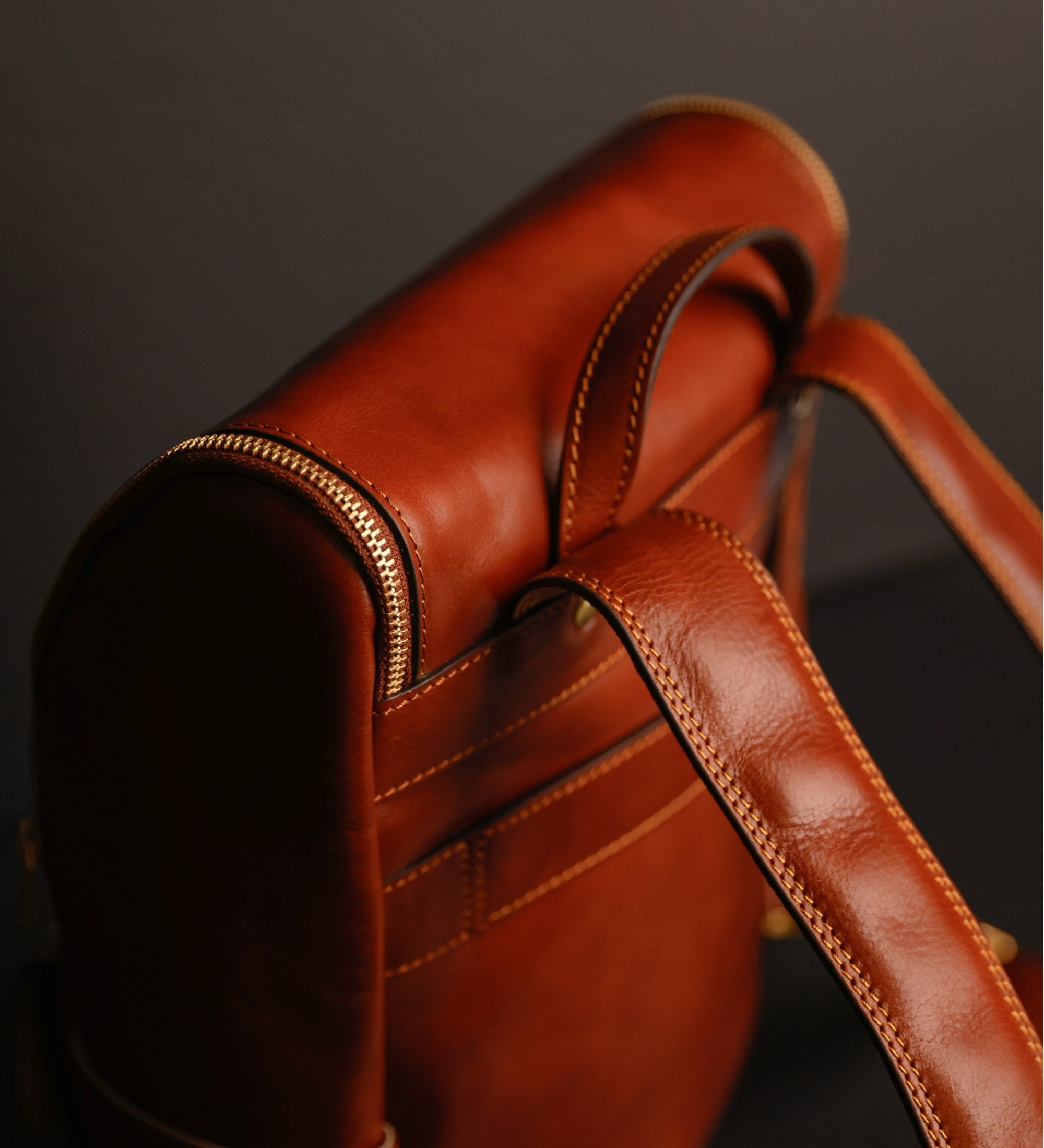 Mochila de cuero grande: The Odyssey
