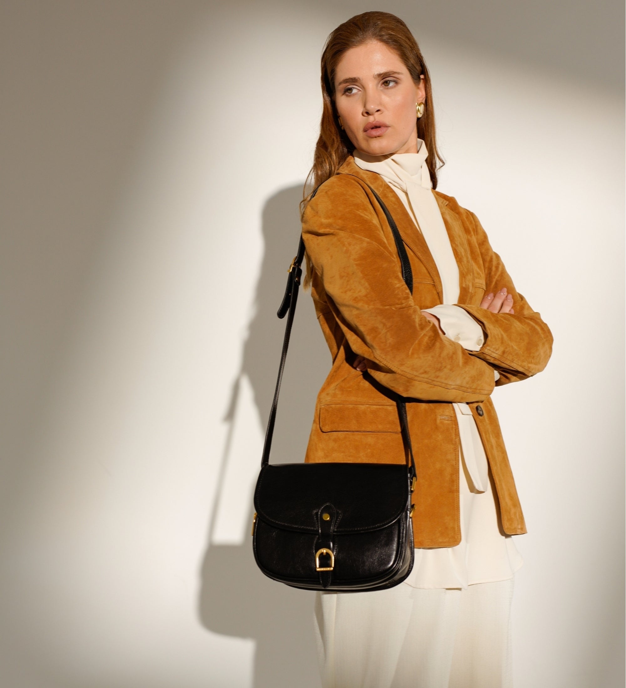 Bolso saddle de cuero para mujer: Women In Love