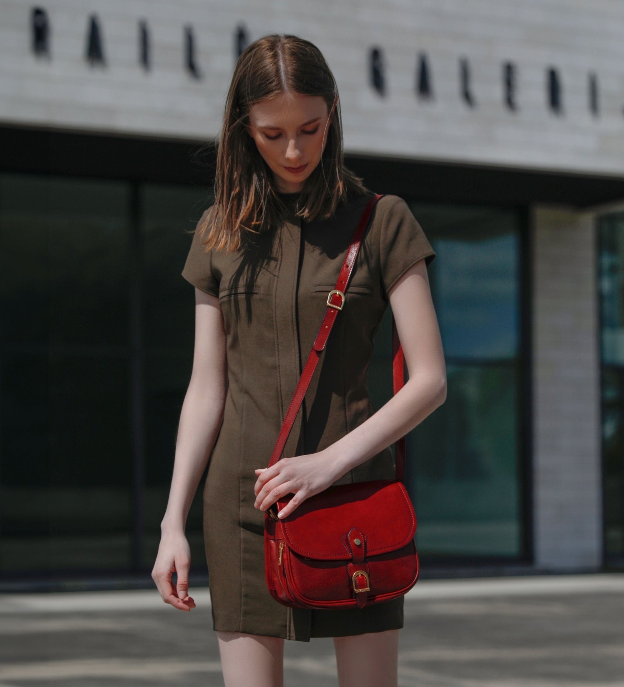 Bolso saddle de cuero para mujer: Women In Love