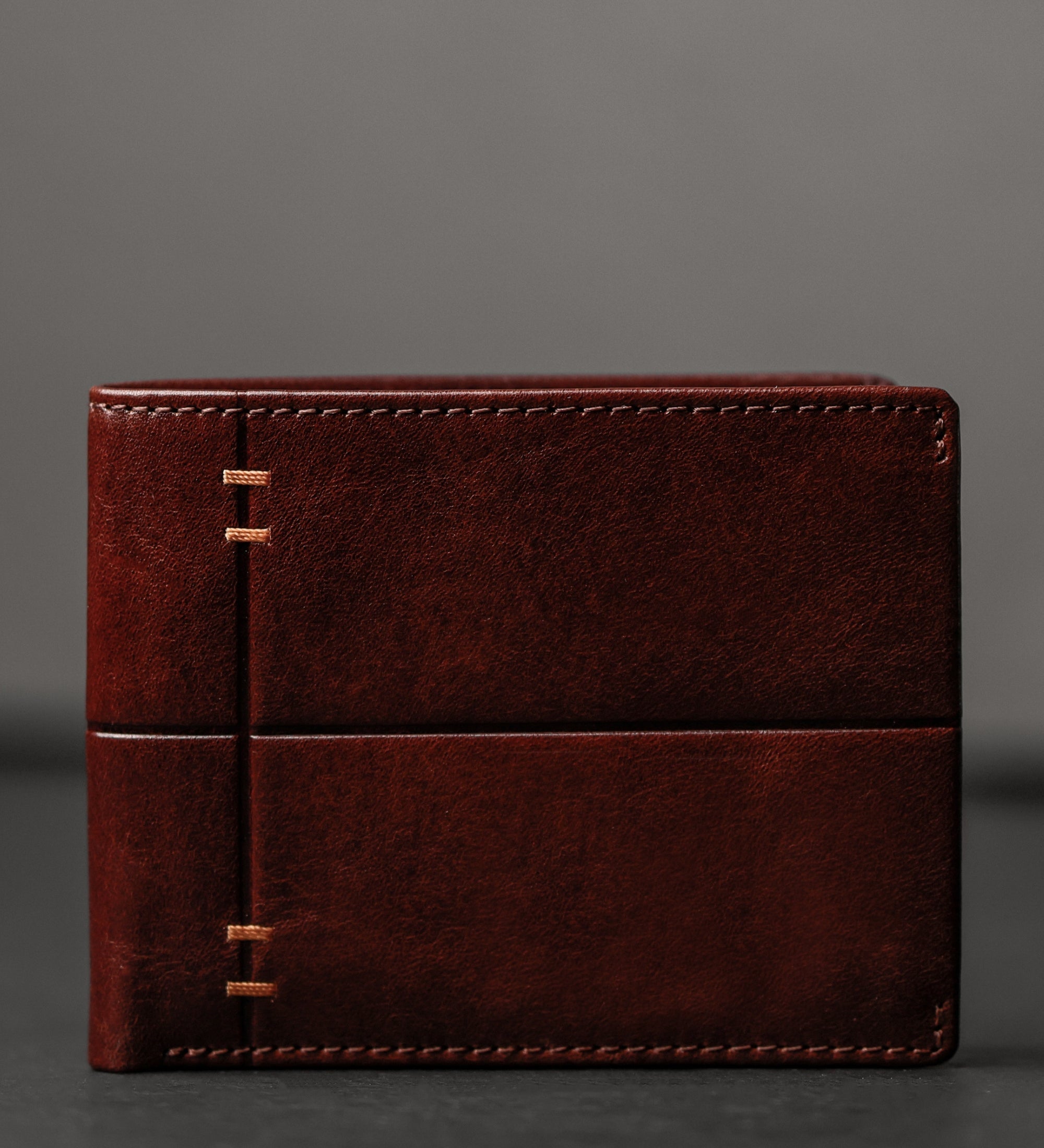 Cartera de cuero de doble compartimento: Poetic Justice