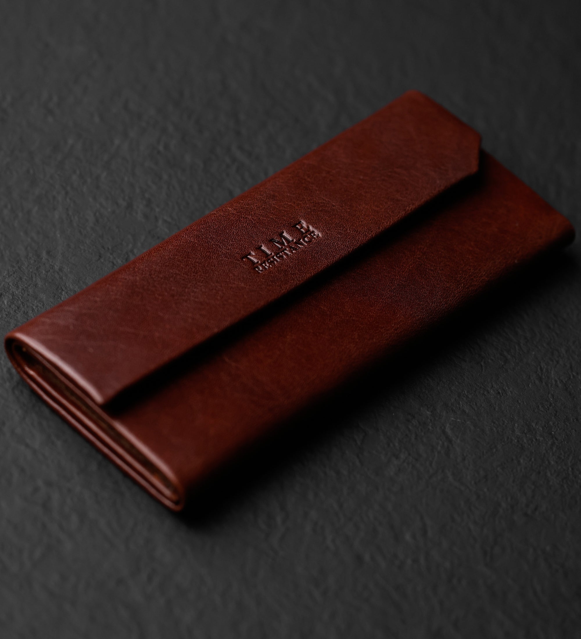 Estuche de cuero plegable para gafas: The Riddle of the Sands