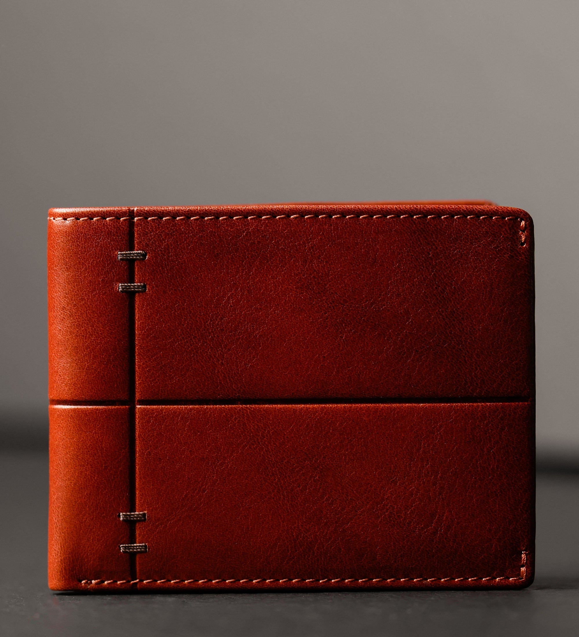 Cartera de cuero de doble compartimento: Poetic Justice