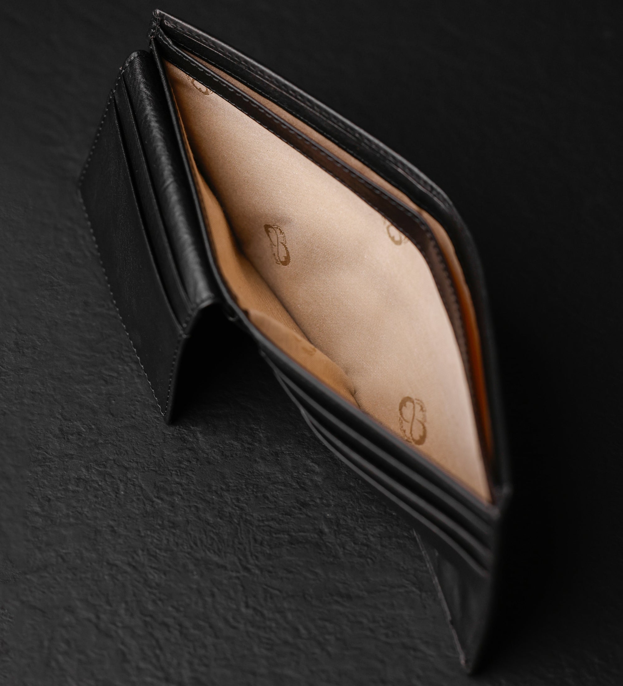 Cartera de cuero de doble compartimento: Poetic Justice
