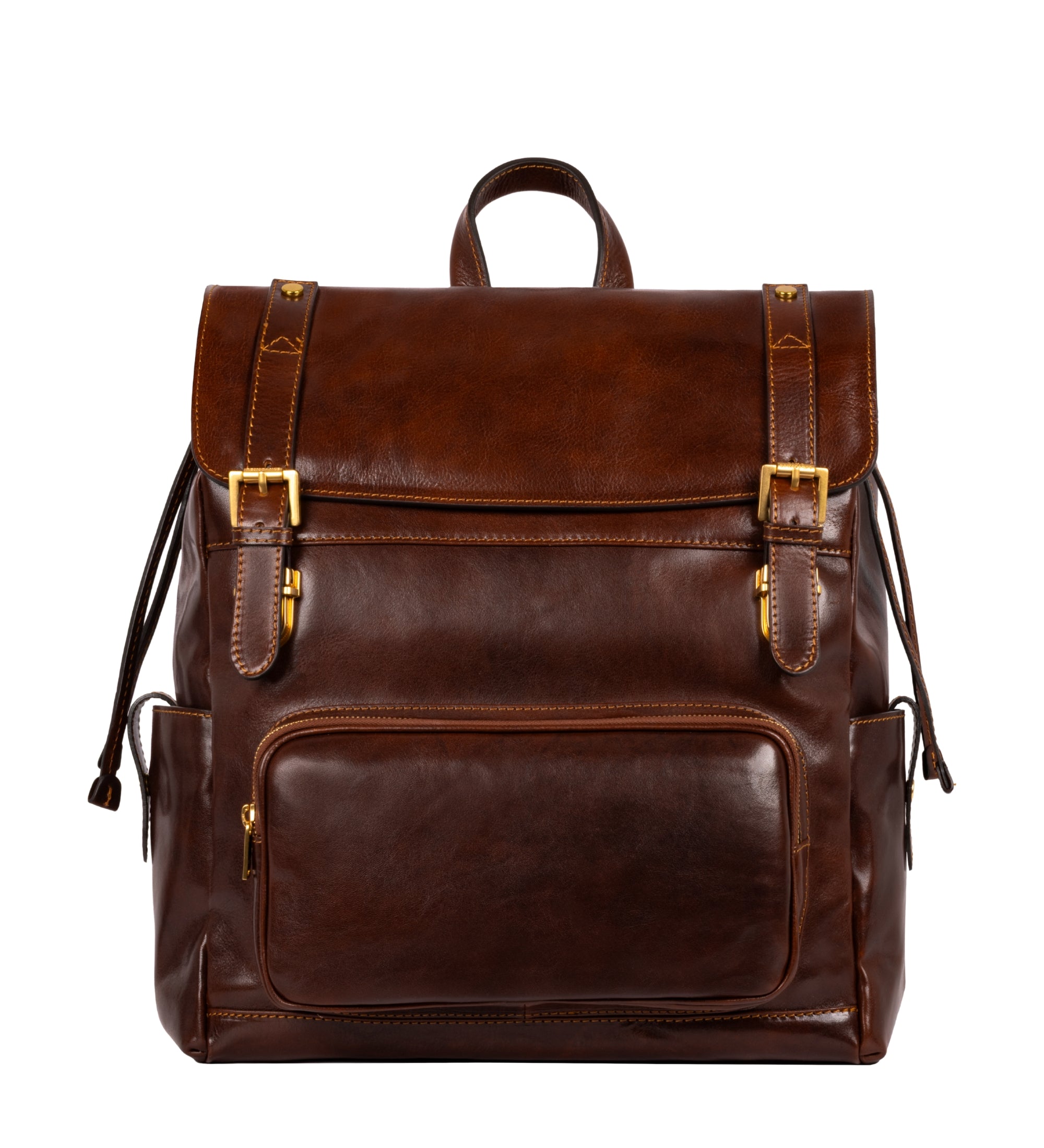 Mochila de cuero: The Good Earth