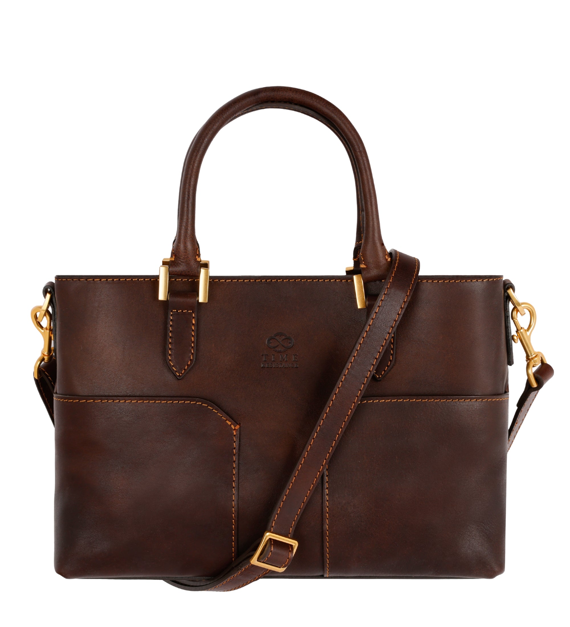 Bolso de hombro/bolso de mano de cuero para mujer: Camilla
