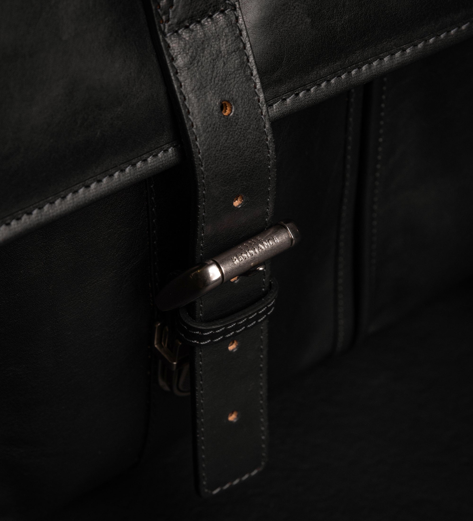 Bolso tipo satchel, maletín de cuero: The Time Machine